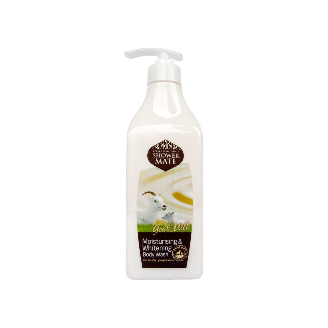 Гель для душа Козье молоко Shower Mate 550мл купить в VISAGEHALL