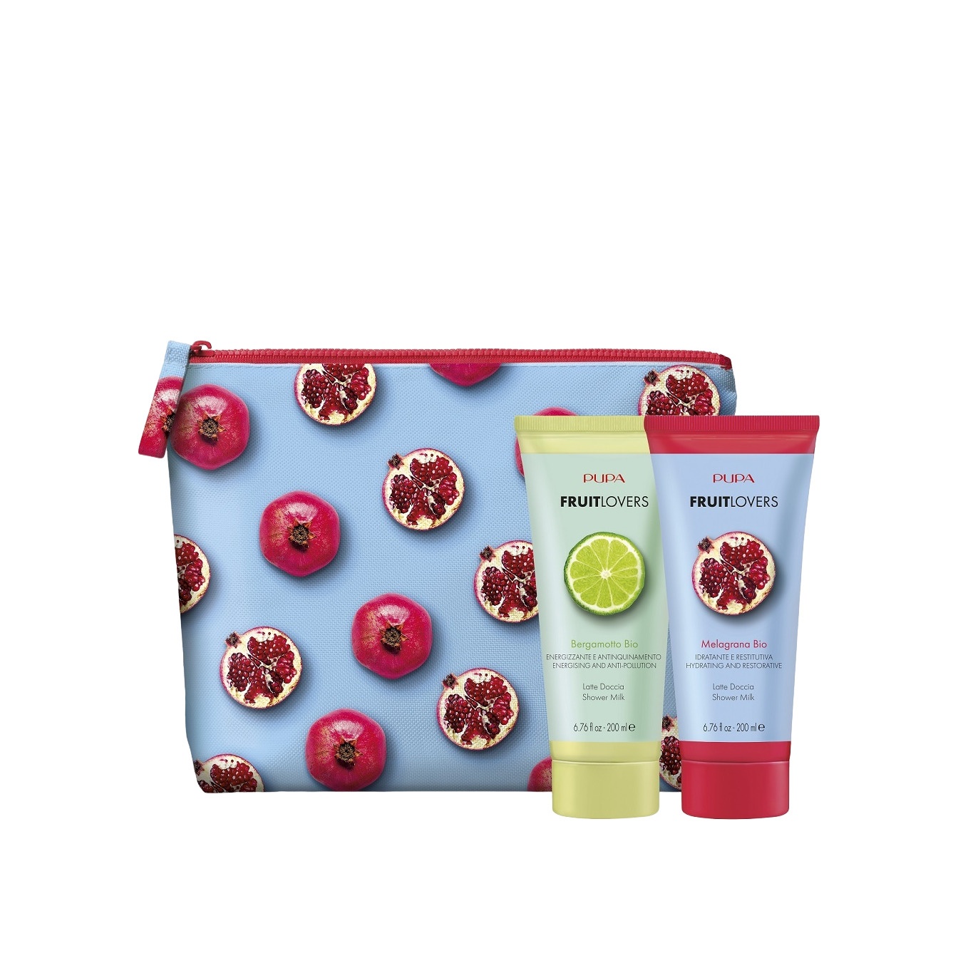 Набор по уходу за телом Гранат и Бергамот Fruit Lovers купить в VISAGEHALL