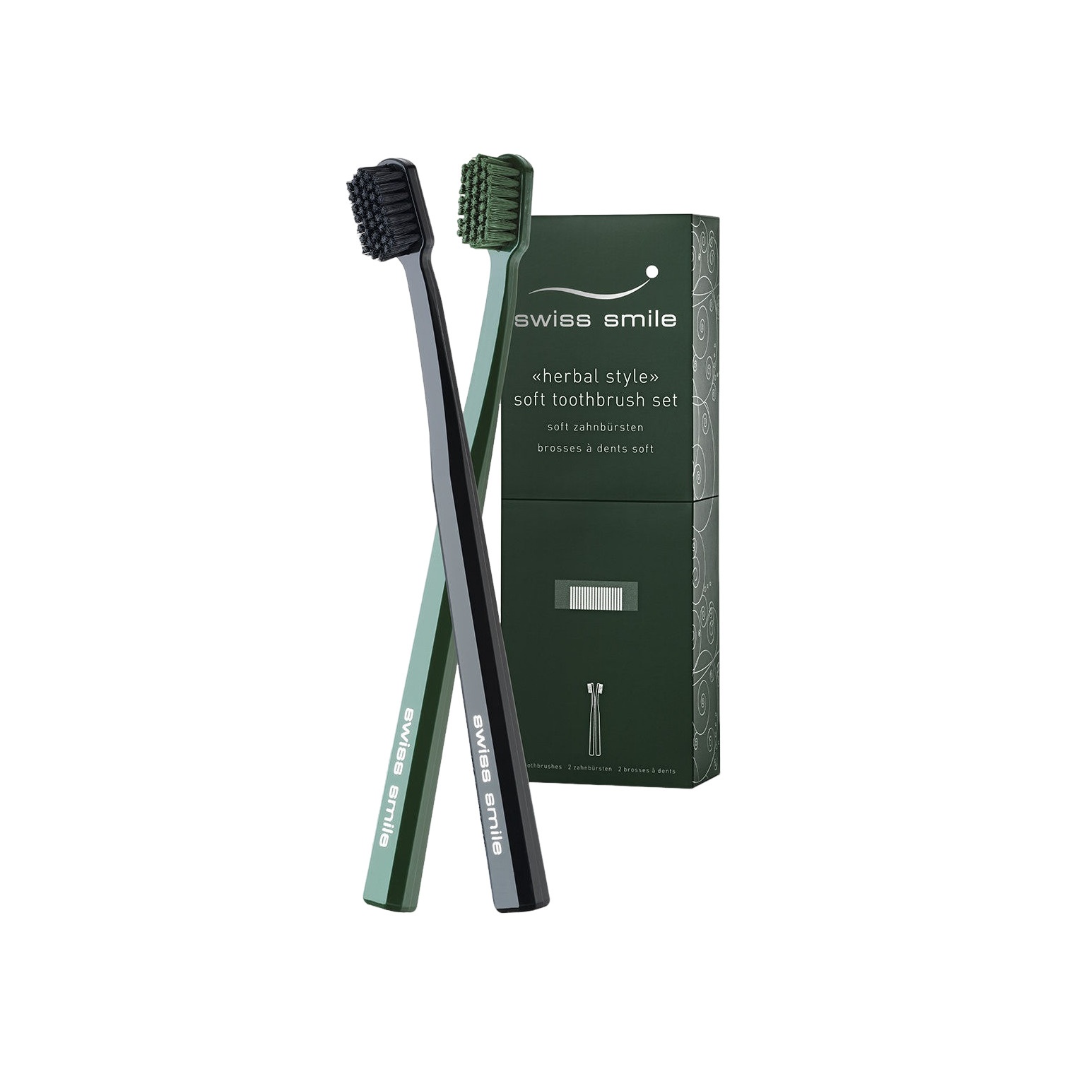 Набор мягких зубных щёток Herbal Bliss купить в VISAGEHALL