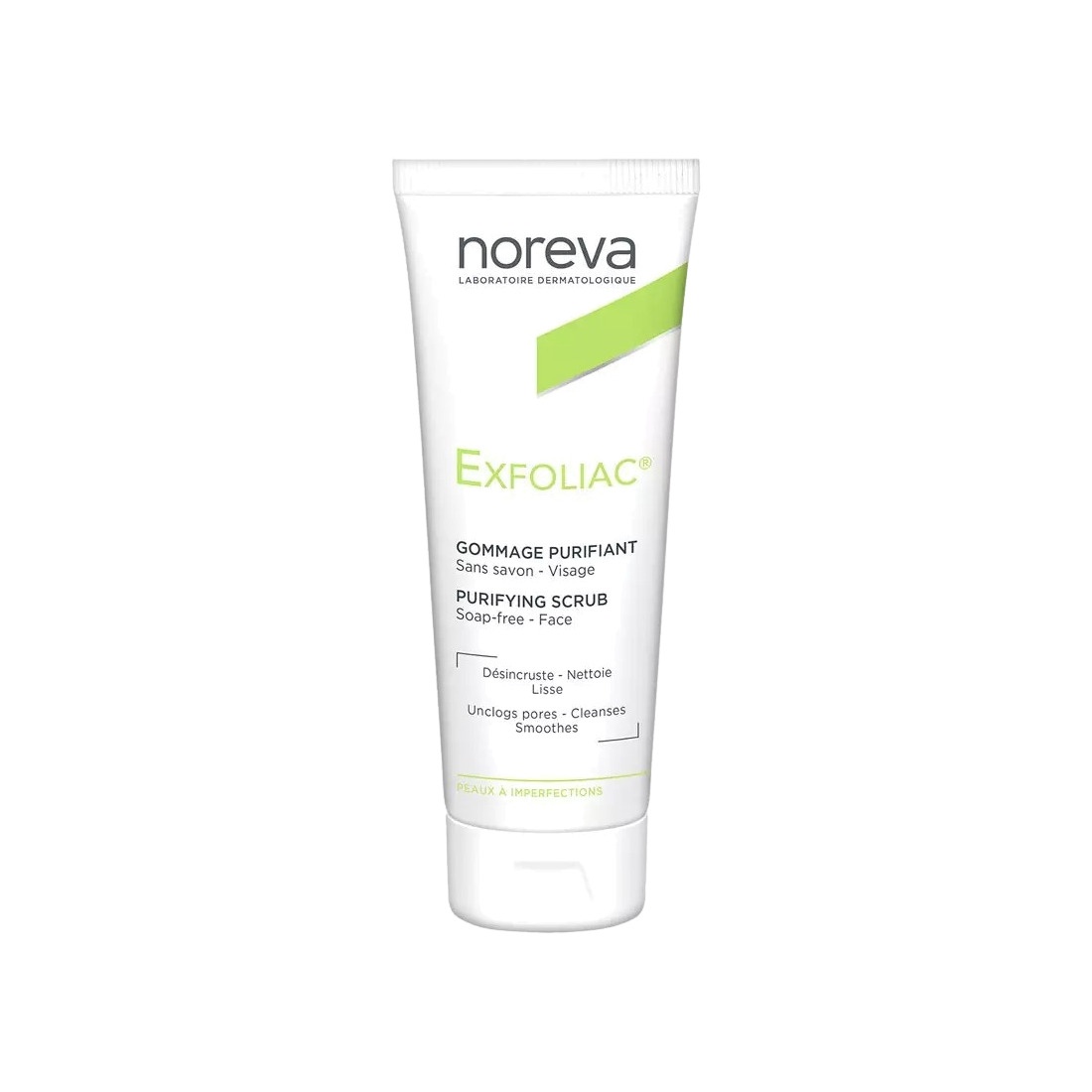 Скраб очищающий для лица Exfoliac купить в VISAGEHALL