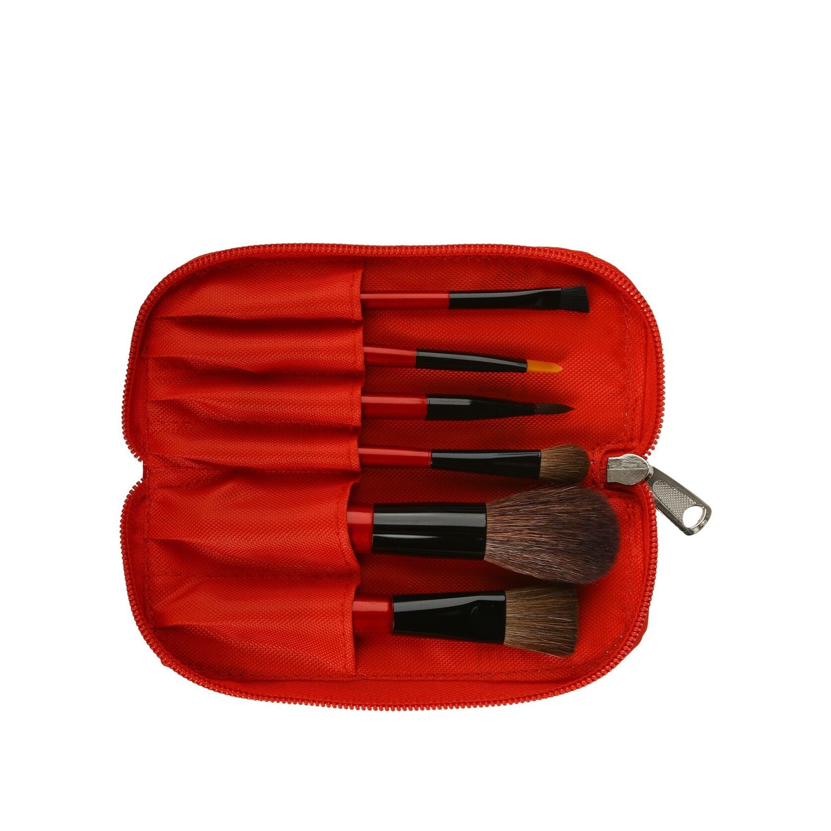 Косметичка Brush Set (6 pcs) red купить в VISAGEHALL