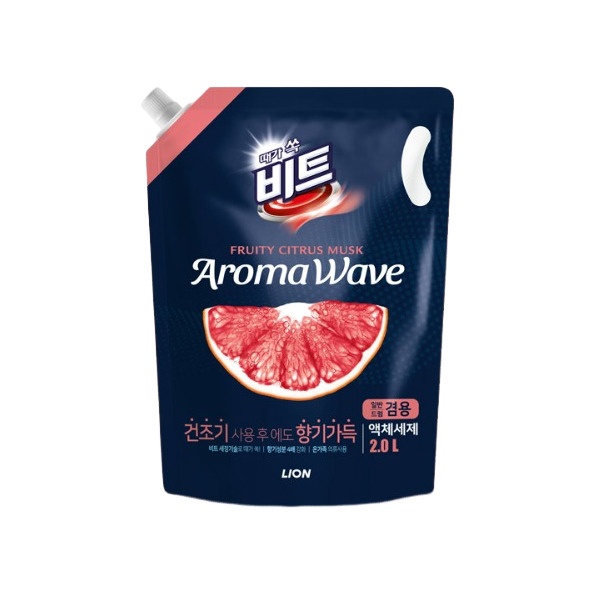 Средство жидкое для стирки грейпфрут (сменный блок) Aroma Wave
