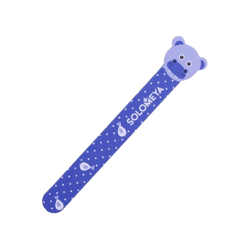 Пилка для натуральных и искусственных ногтей 180/220 Hippo 