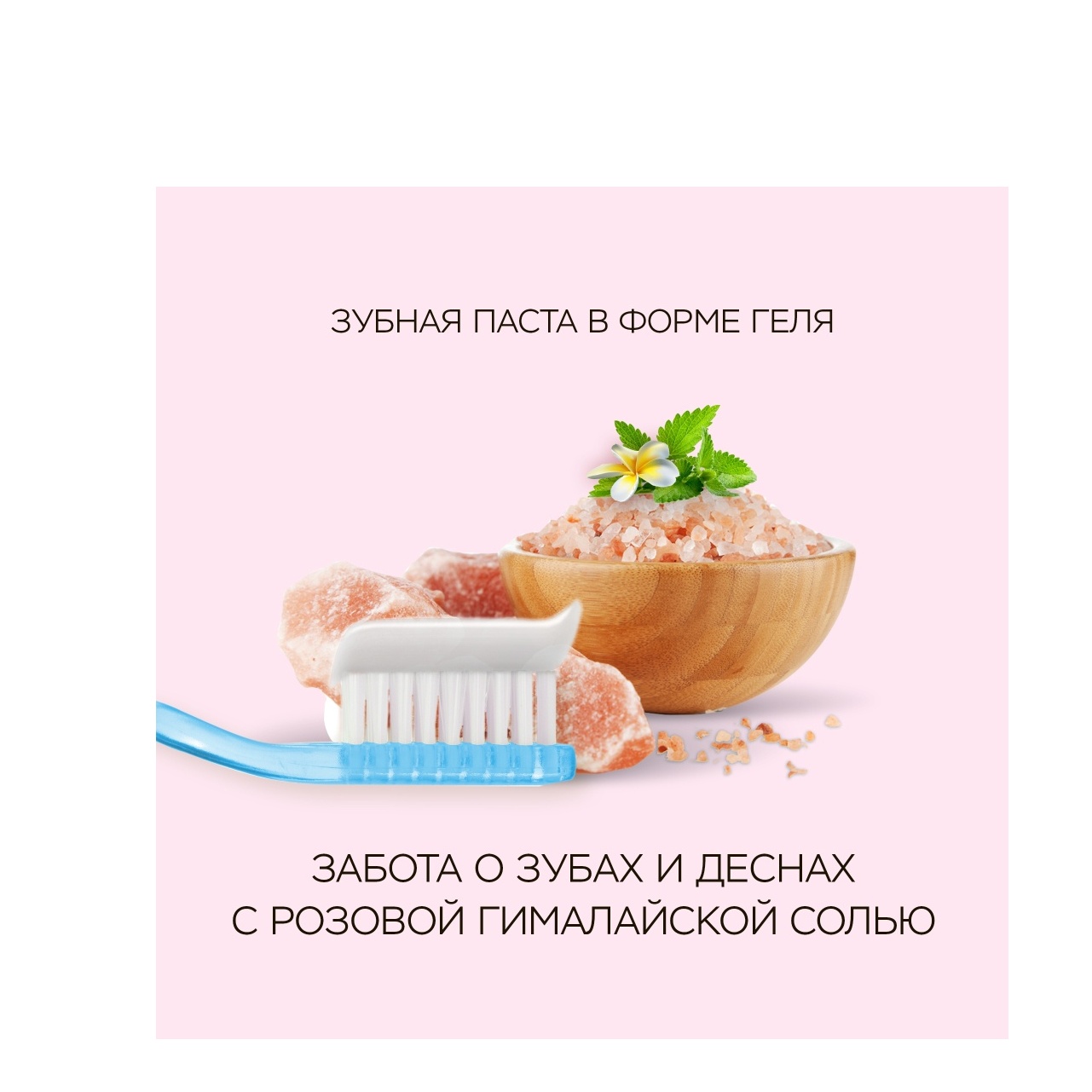 Зубная паста с розовой гималайской солью Pumping Himalaya Pink Salt Floral Mint  купить в VISAGEHALL