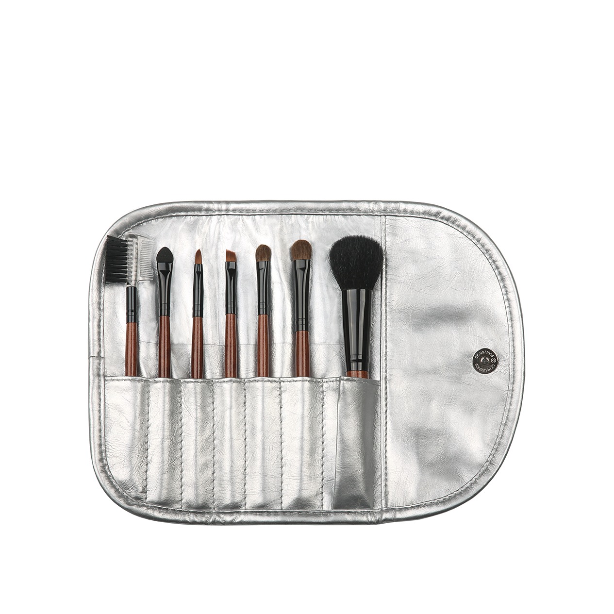 Набор кистей Silver Travel Kit (7 кистей + чехол) купить в VISAGEHALL