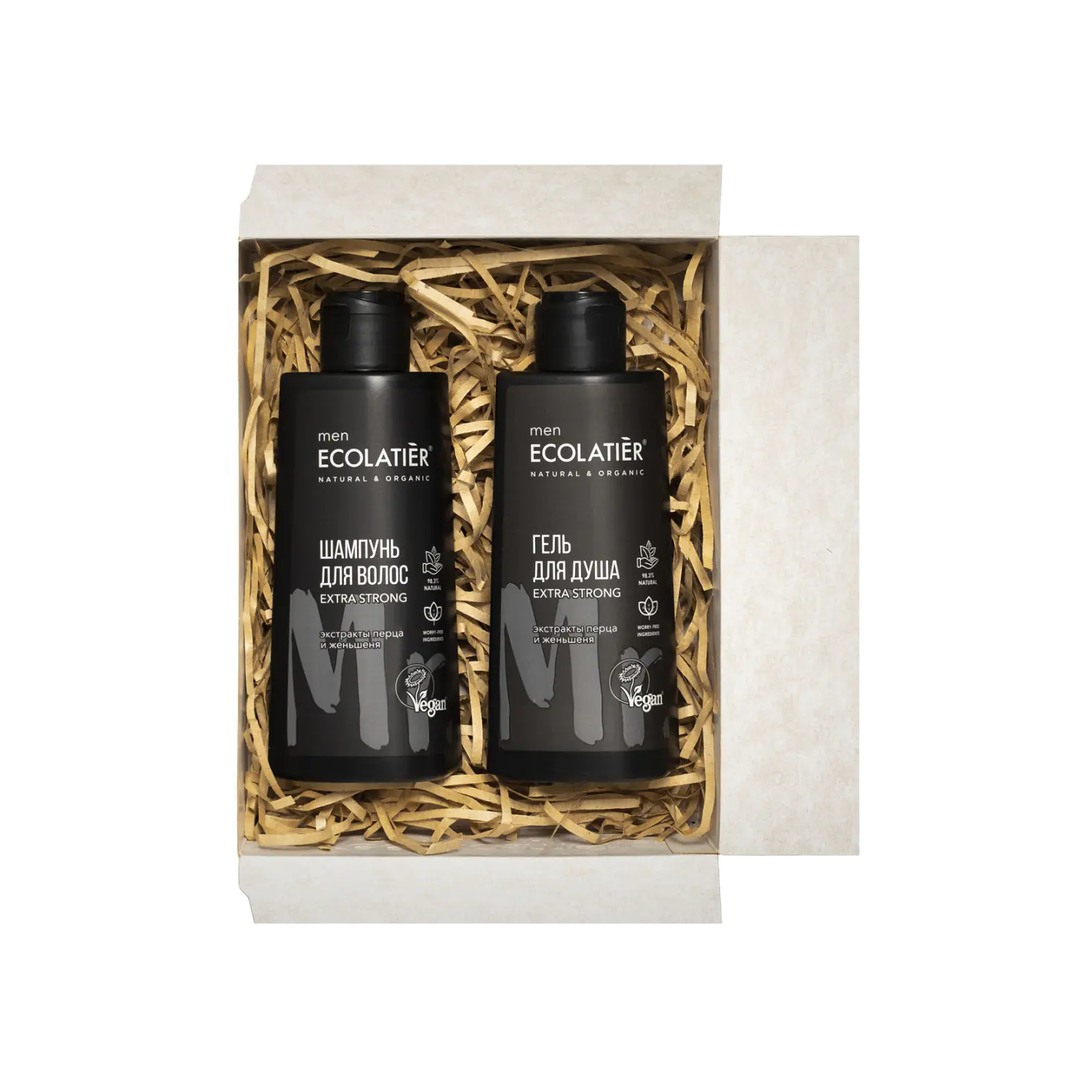 Набор подарочный Extra Strong for Men Шампунь + Гель душа купить в VISAGEHALL