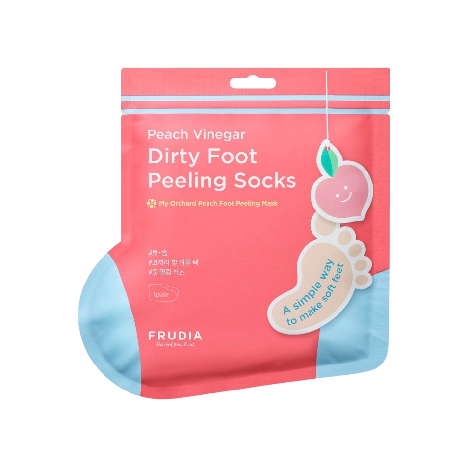 Маска-носочки для педикюра с ароматом персика