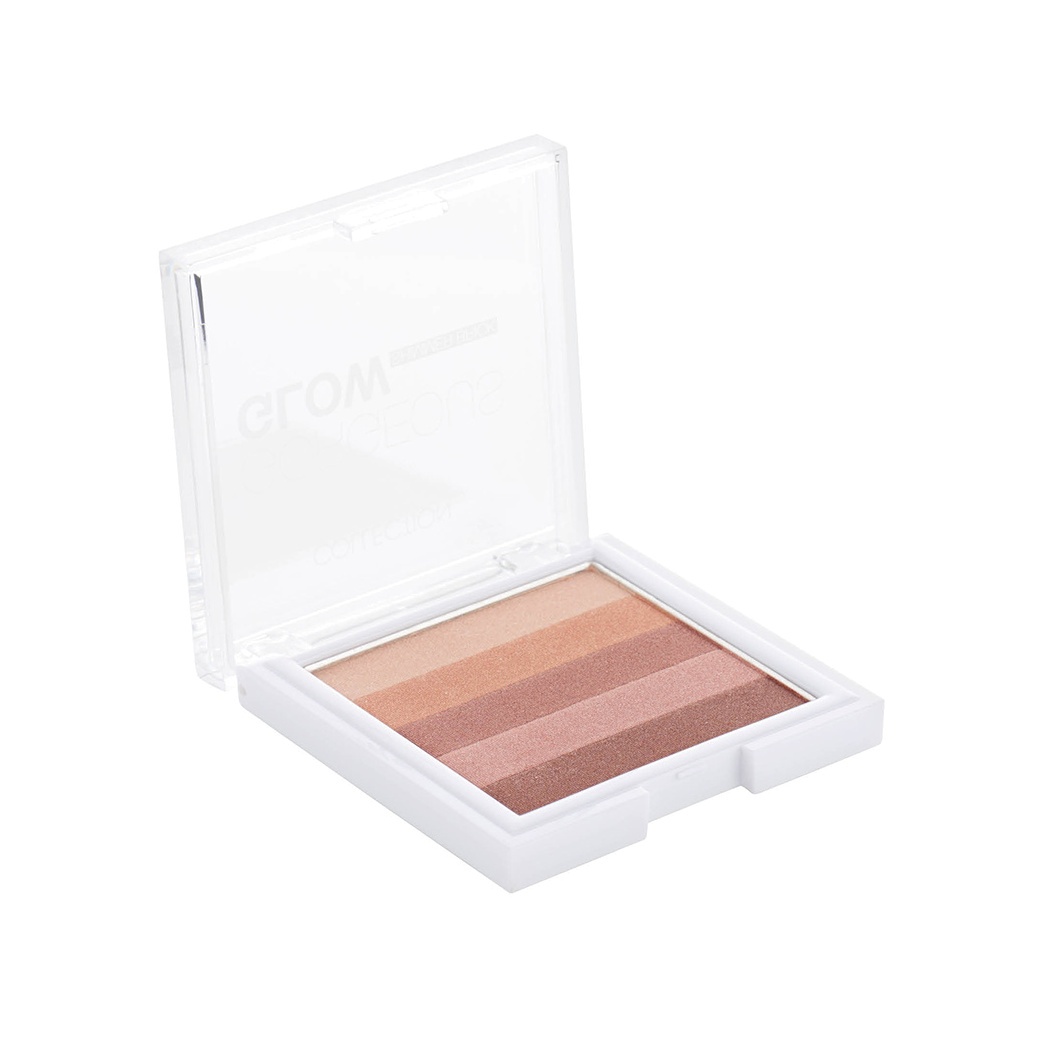 Румяна бронзирующие с эффектом мерцания Gorgeous Glow Block купить в VISAGEHALL