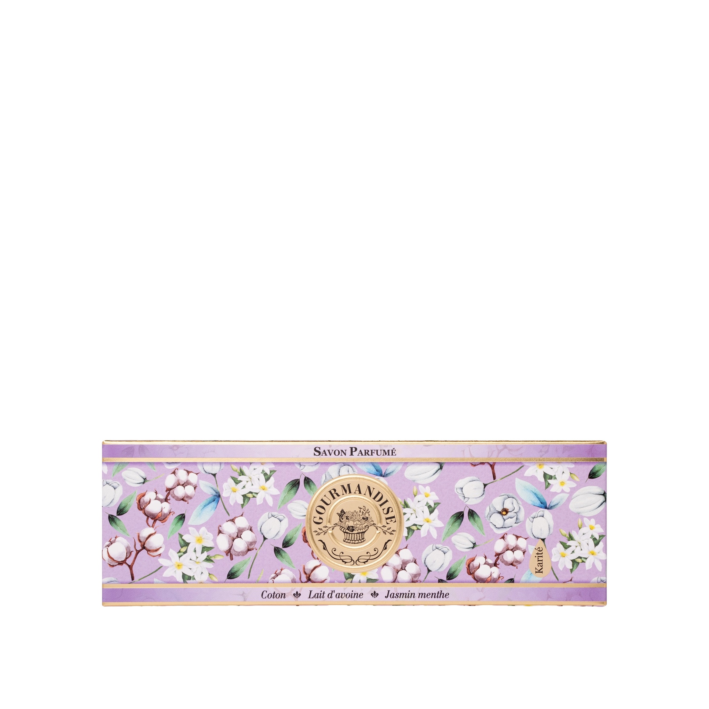 Набор мыла Хлопок, Овсяное молочко, Жасмин мята купить в VISAGEHALL