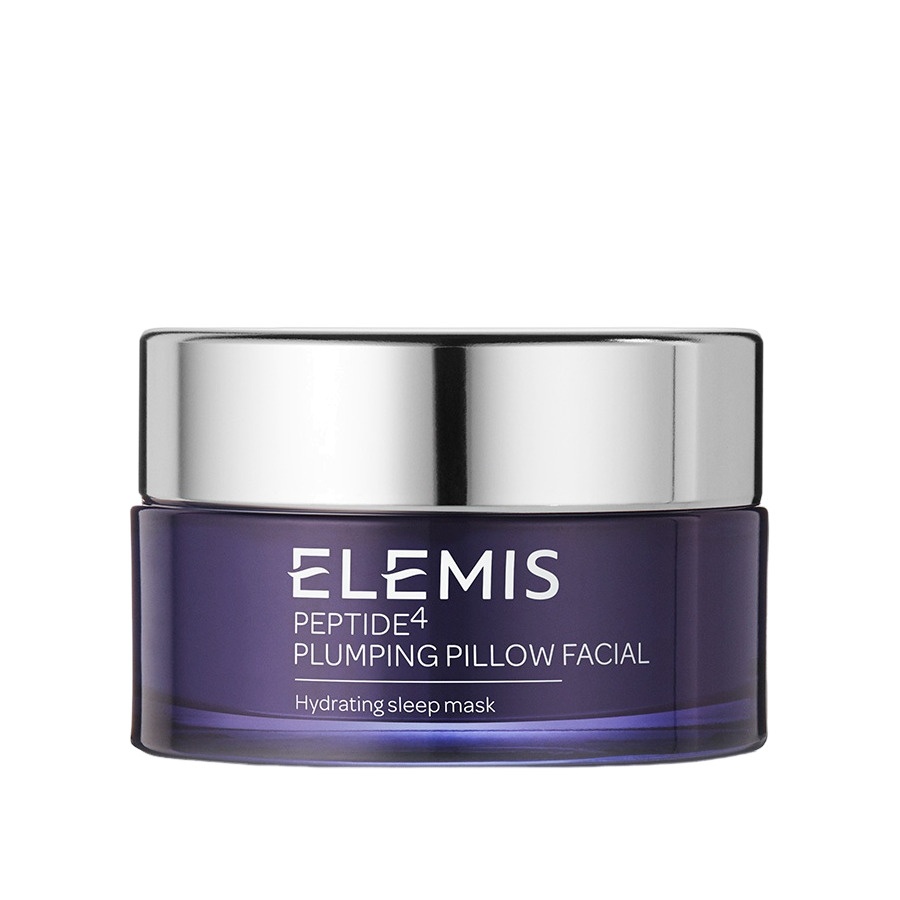 Маска для лица ночная против заломов от подушки Пептид4