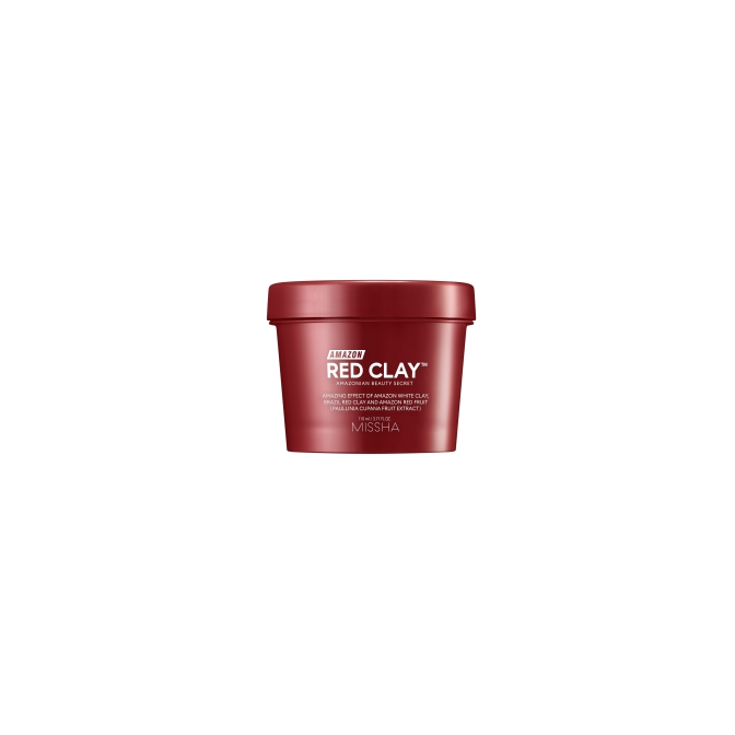 Маска для очищения пор Missha Amazon Red Clay Pore Mask купить в VISAGEHALL