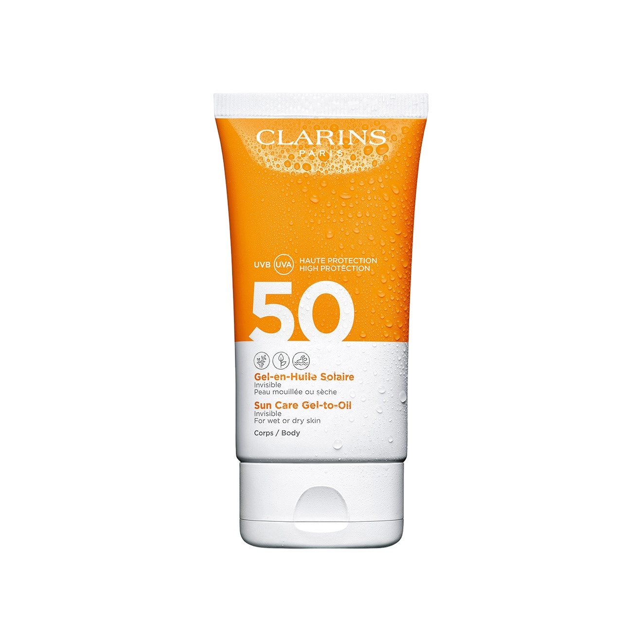 Гель для тела солнцезащитный Gel-en-Huile Solaire Corps SPF50  купить в VISAGEHALL