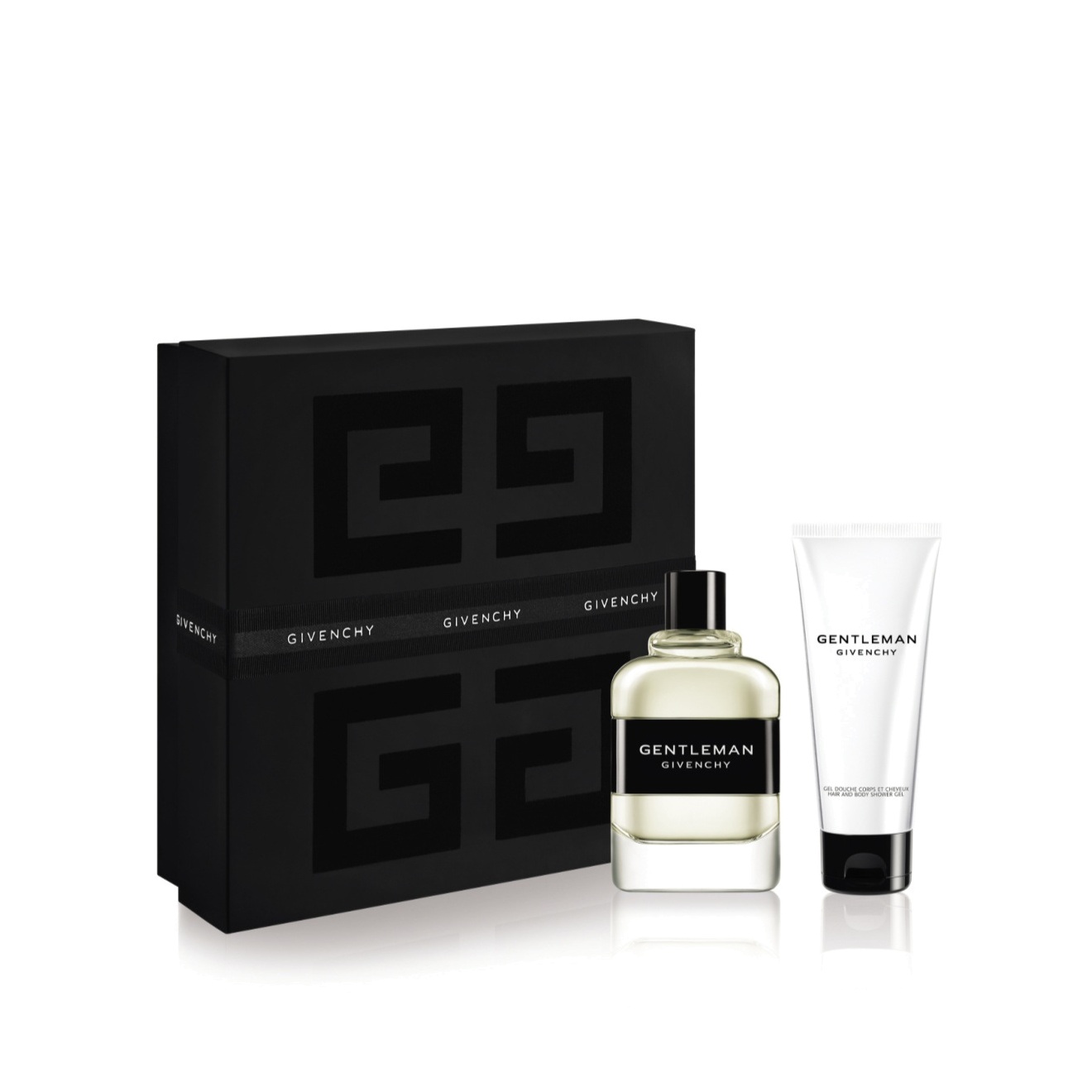Набор 19 Gentlemen edt 50 мл + Шампунь для тела и волос 75 мл GIVENCHY купить в VISAGEHALL