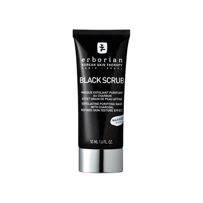 Скраб черный для лица