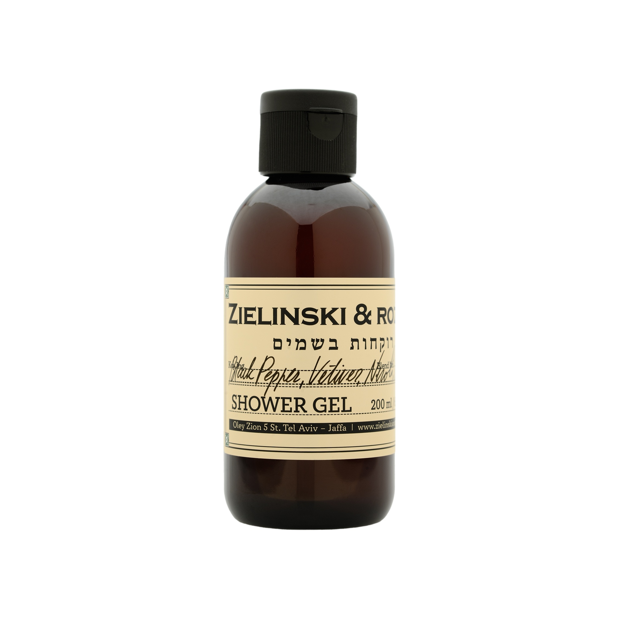 Гель для душа Черный Перец, Ветивер, Нероли, Амбра купить в VISAGEHALL