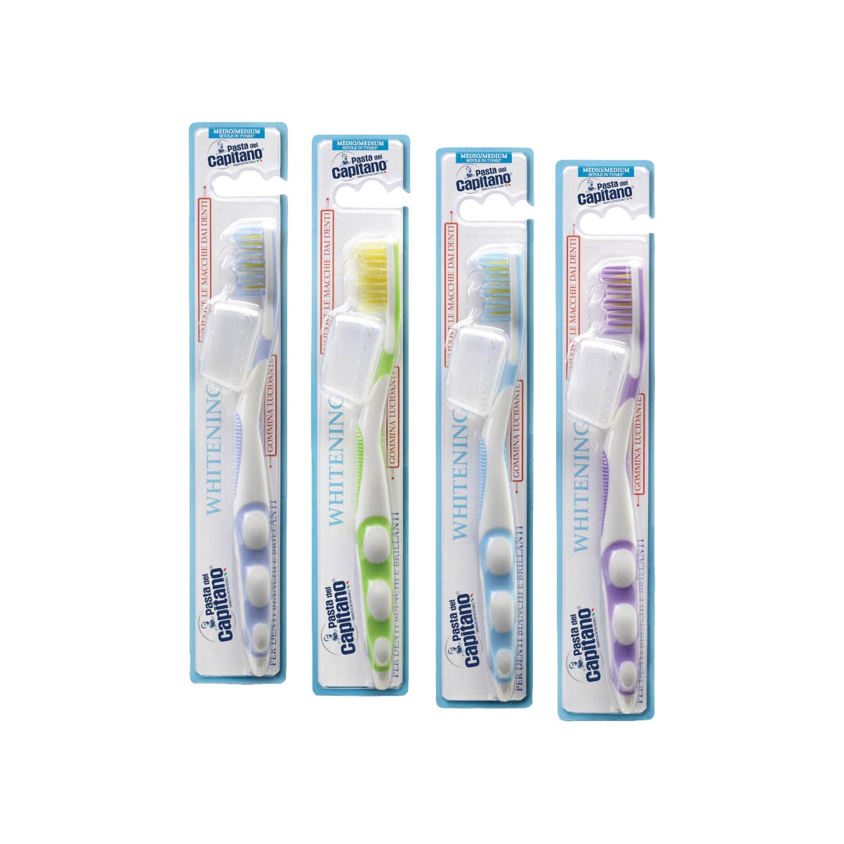 Зубная щетка средней жесткости Отбеливающая купить в VISAGEHALL