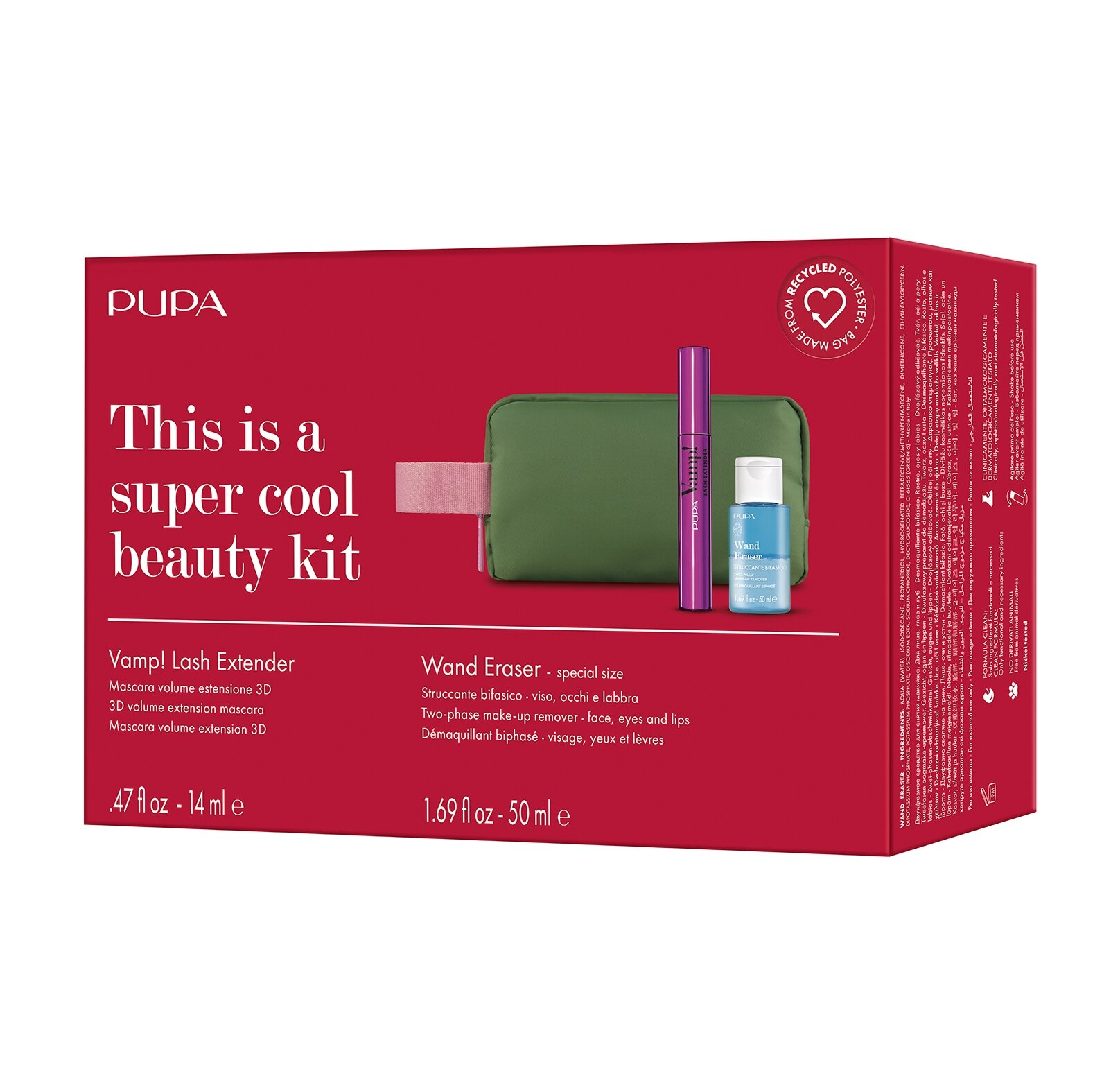 Набор Тушь Vamp! Lash Extender + Wand Eraser купить в VISAGEHALL