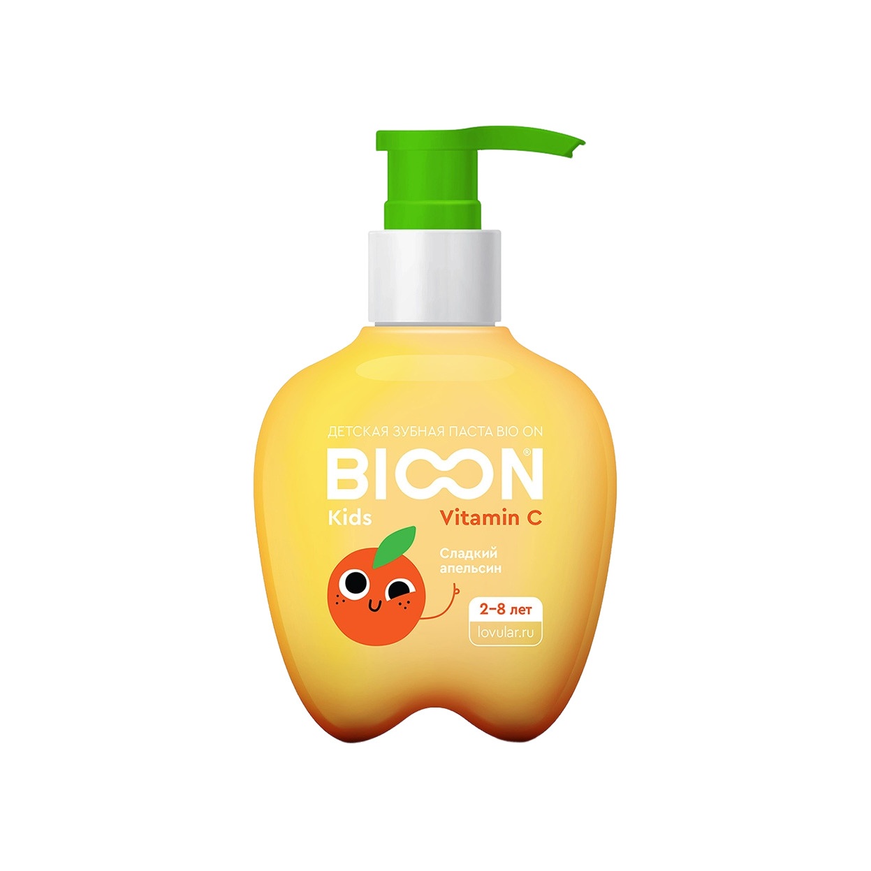 Зубная паста детская витамином С, сладкий апельсин купить в VISAGEHALL