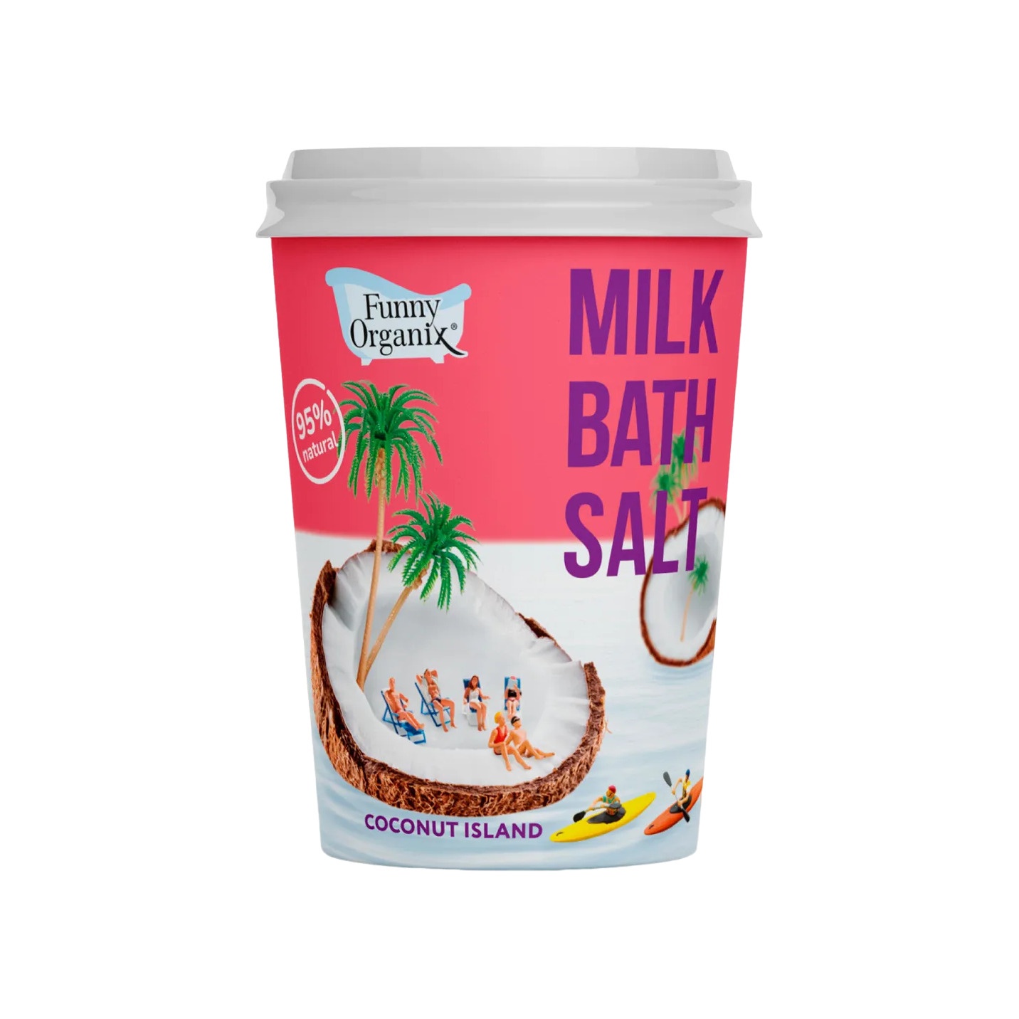 Соль для ванн молочная Cococnut Island купить в VISAGEHALL
