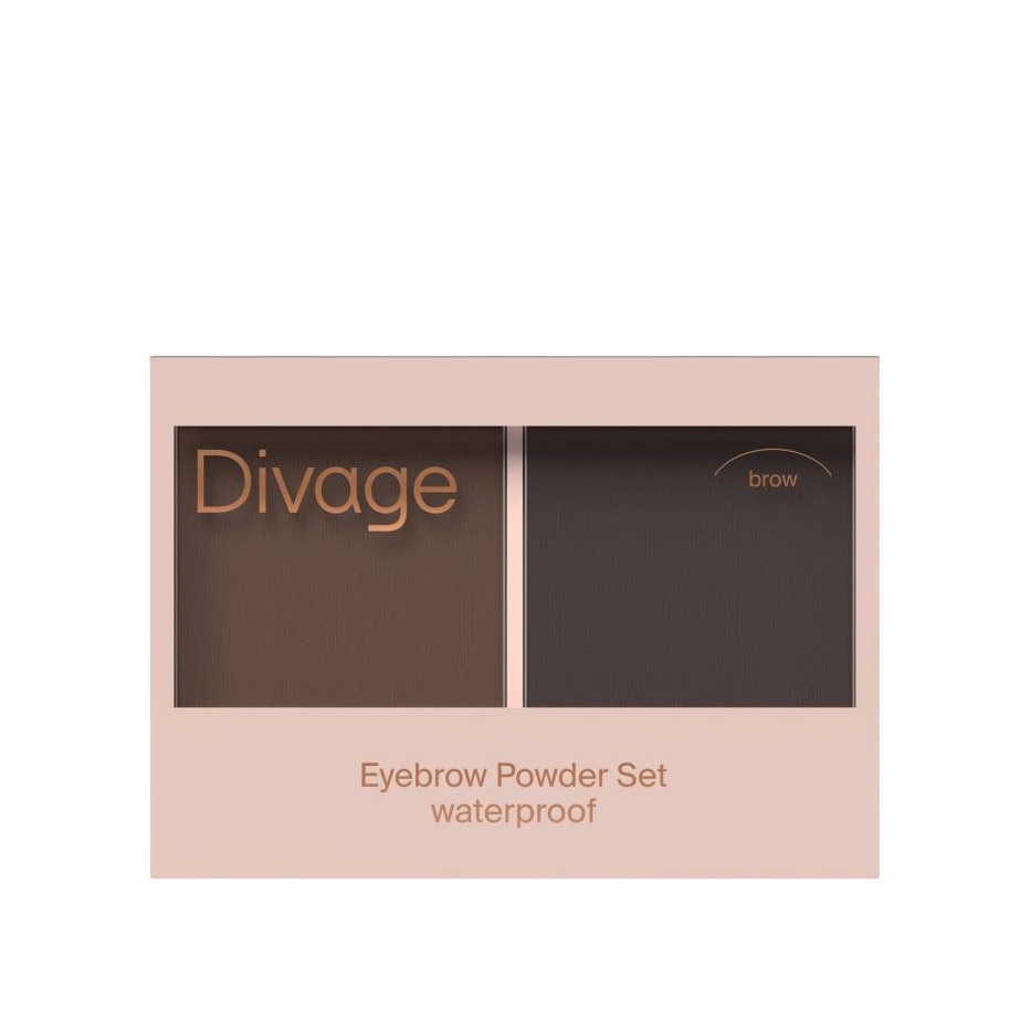 Набор теней для бровей waterproof brow powder set 