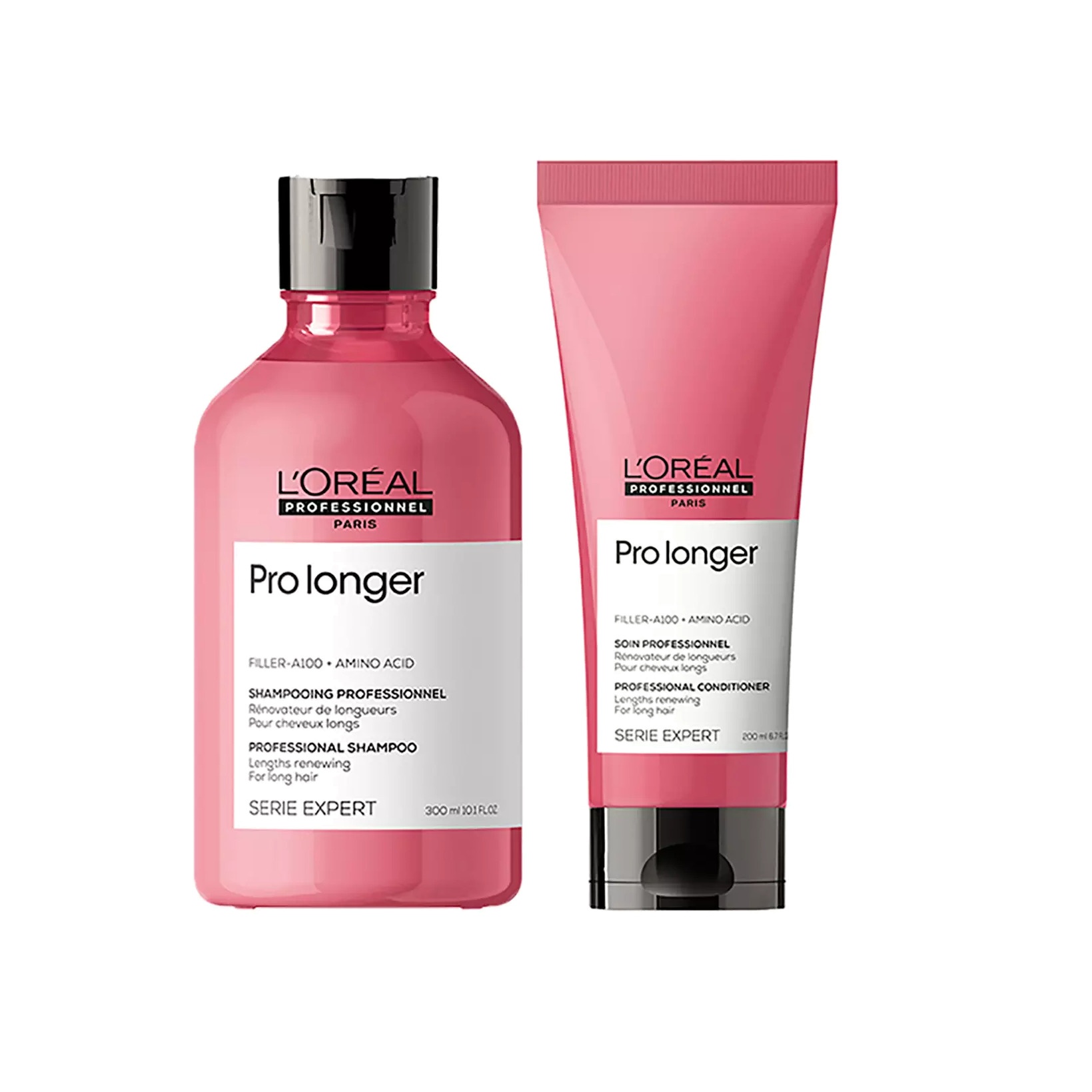 Набор: Шампунь и кондиционер для восстановления волос по длине Pro Longer купить в VISAGEHALL