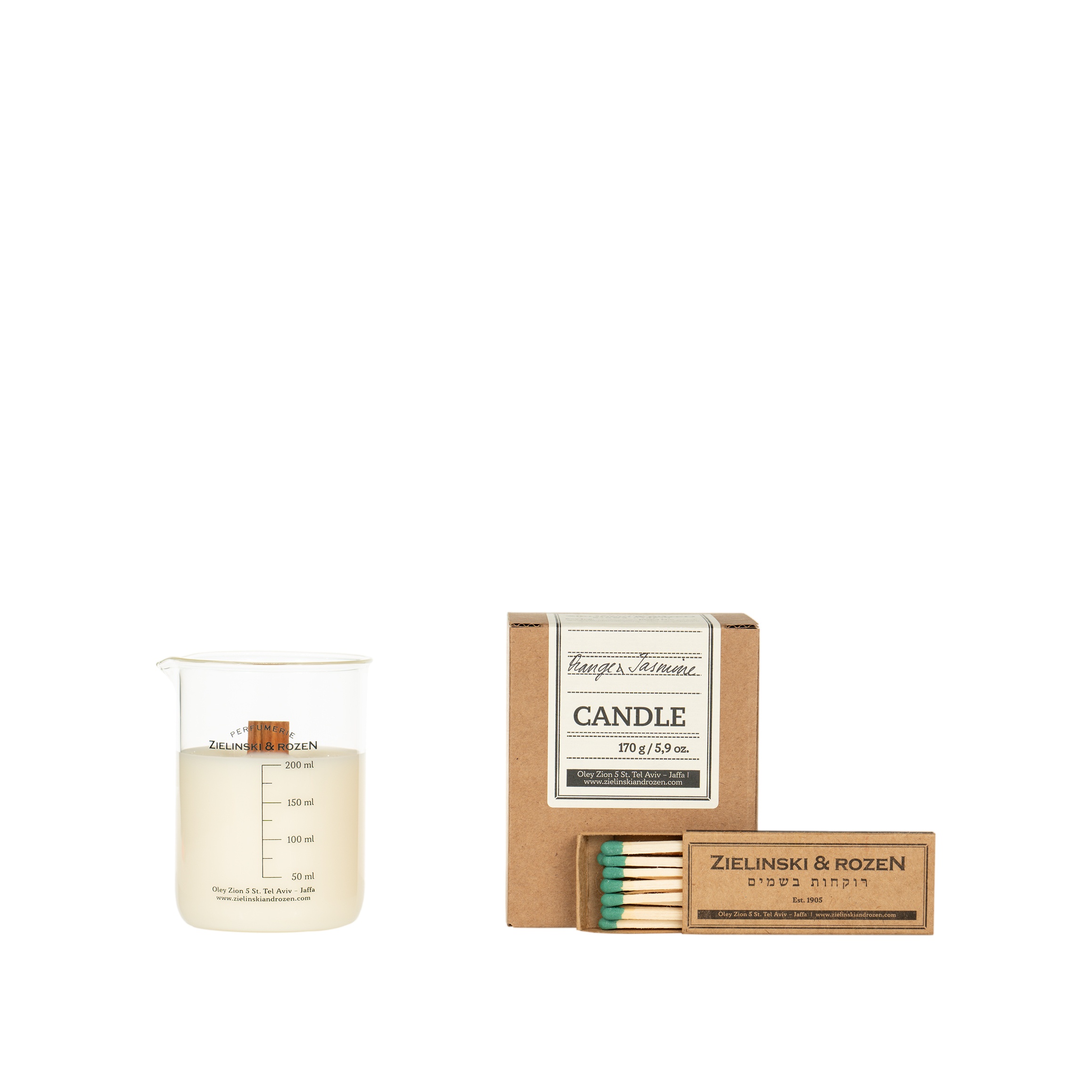 Свеча Апельсин, Жасмин купить в VISAGEHALL