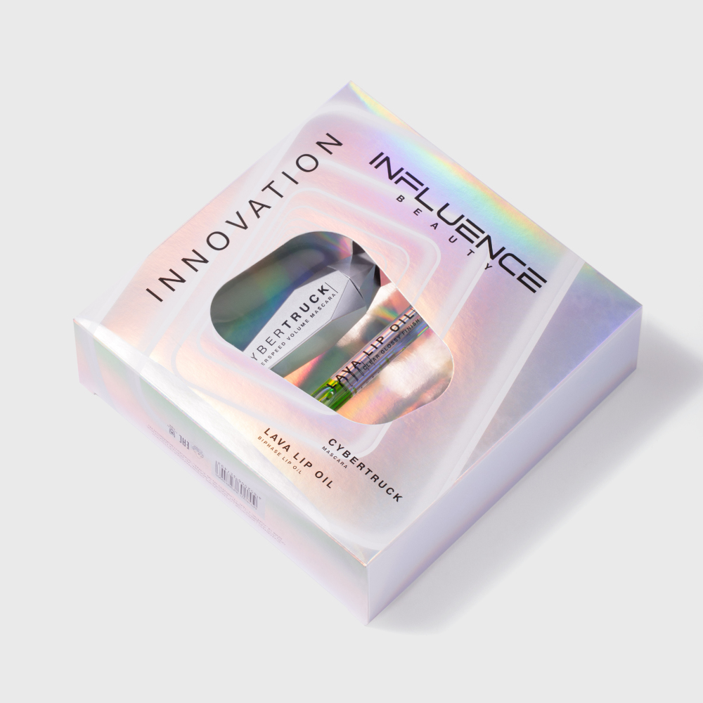 Набор подарочный: Тушь для ресниц Cybertruck + Масло для губ двухфазное Lava lip oil купить в VISAGEHALL