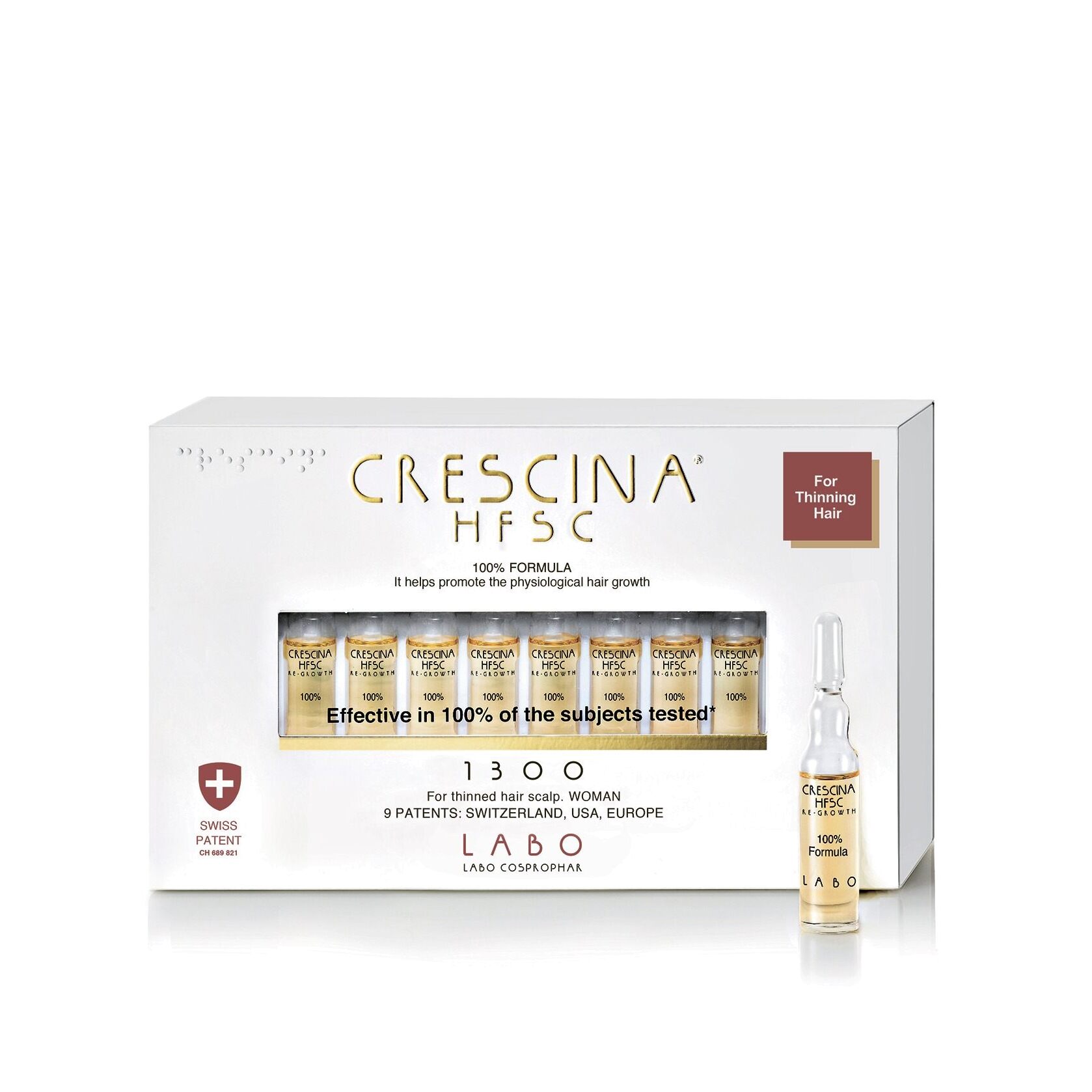 Лосьон для возобновления роста волос для женщин Re-Growth 1300 купить в VISAGEHALL