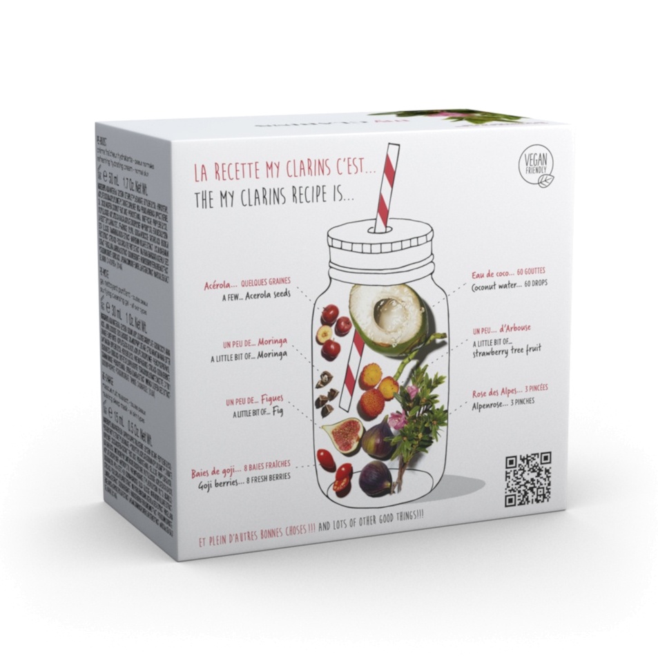 Набор Крем дневной 50 мл + Маска ночная 15 мл + Гель очищающий 30 мл My Clarians купить в VISAGEHALL