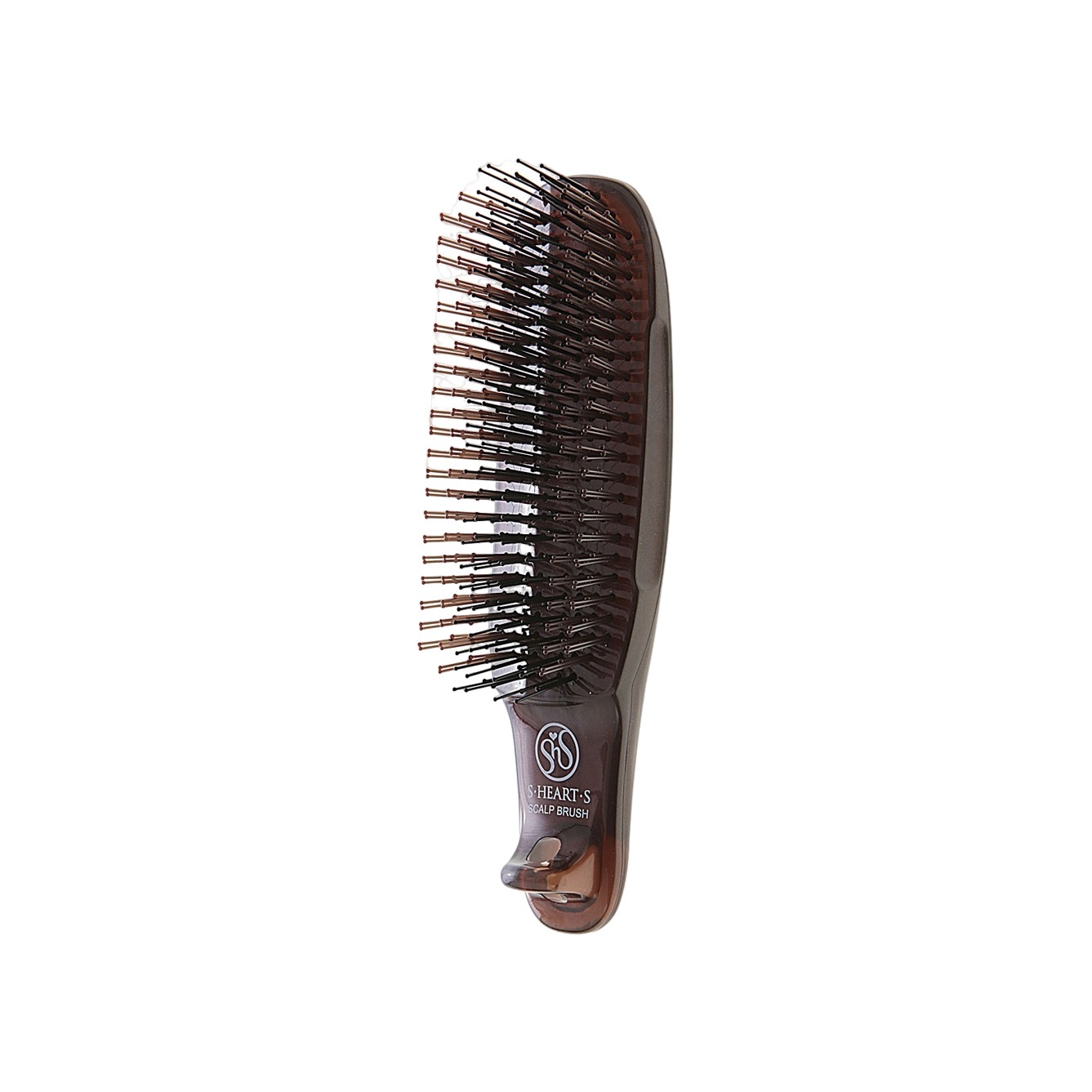 Расческа для волос массажная Scalp Brush Коричневая купить в VISAGEHALL