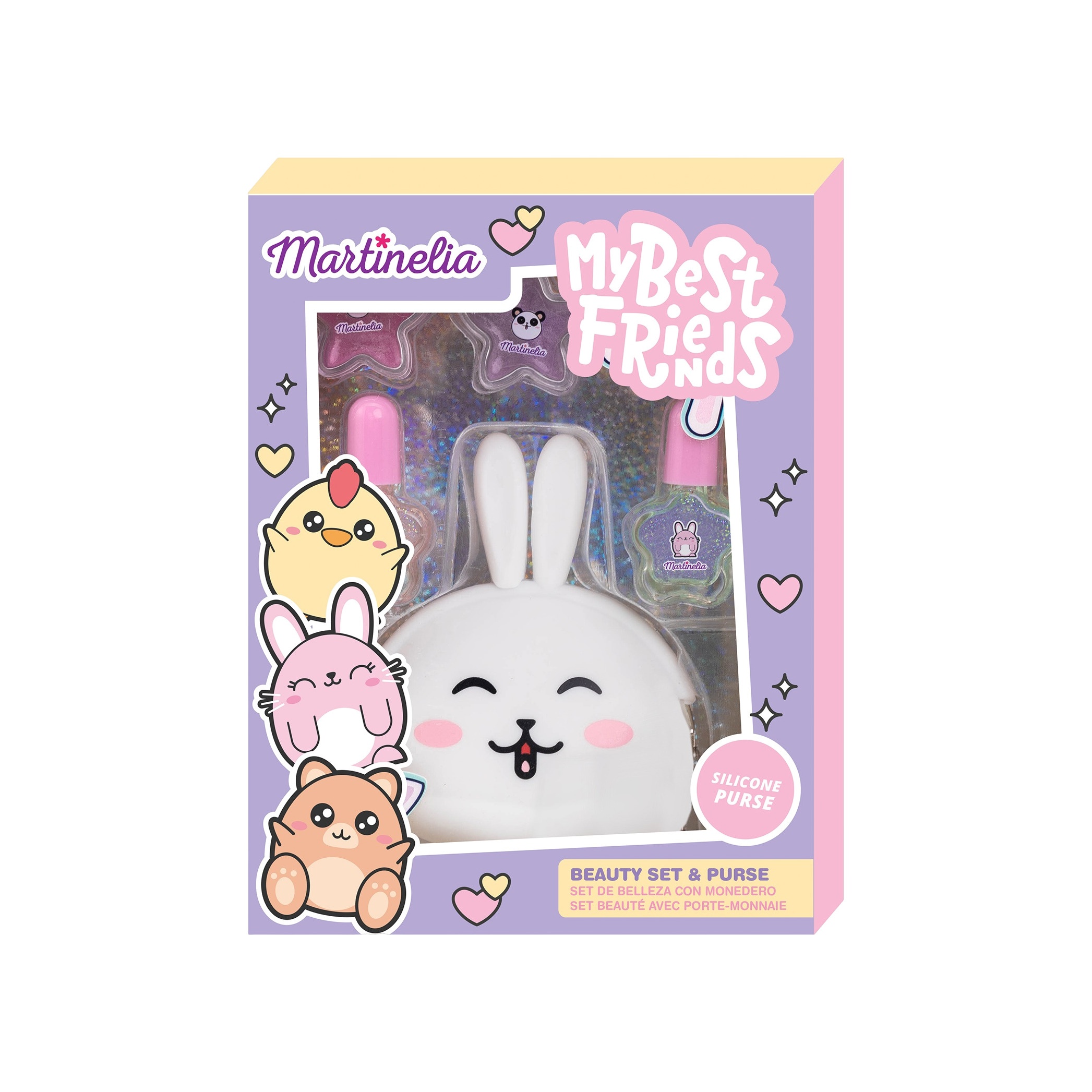 Набор косметики для девочек с кошельком Зайка купить в VISAGEHALL