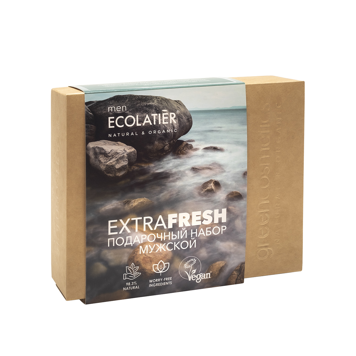 Набор подарочный мужской: Extra Fresh for Men Шампунь + Гель душа купить в VISAGEHALL