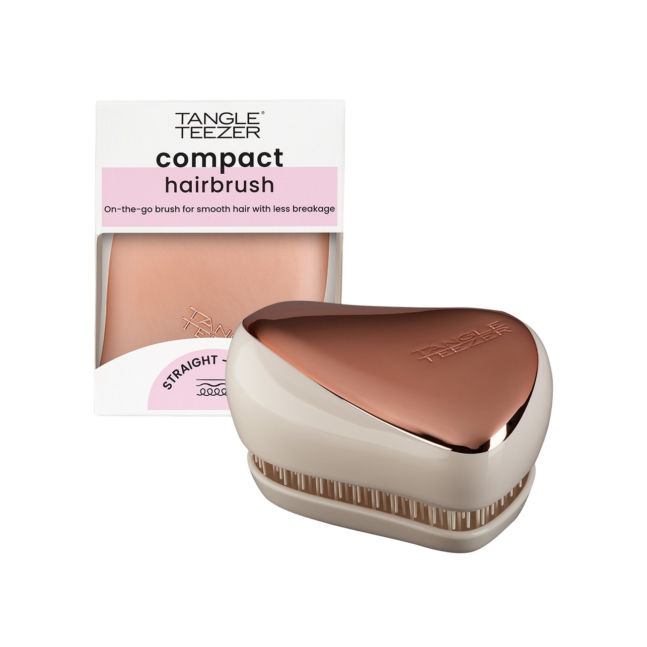 Расческа для волос Compact Styler Rose Gold Luxe купить в VISAGEHALL