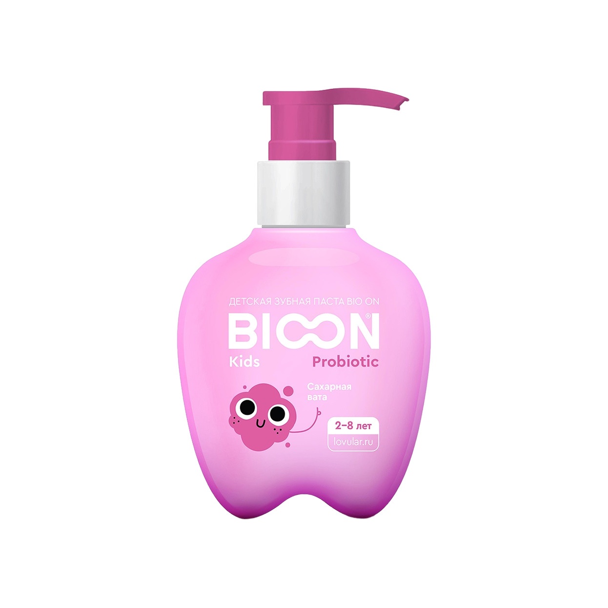 Зубная паста детская пробиотиком, cахарная вата купить в VISAGEHALL
