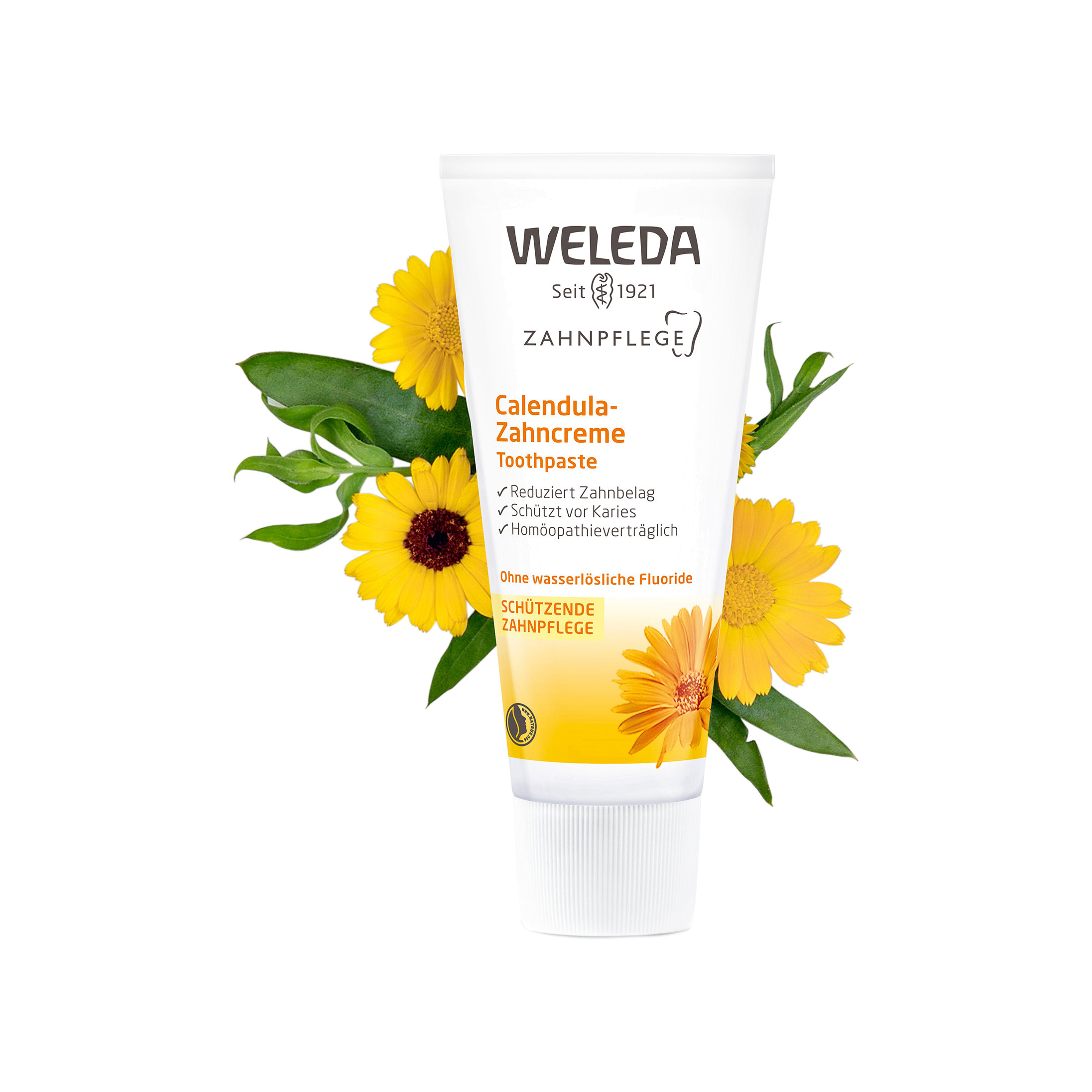 Зубная паста с календулой без запаха мяты  купить в VISAGEHALL