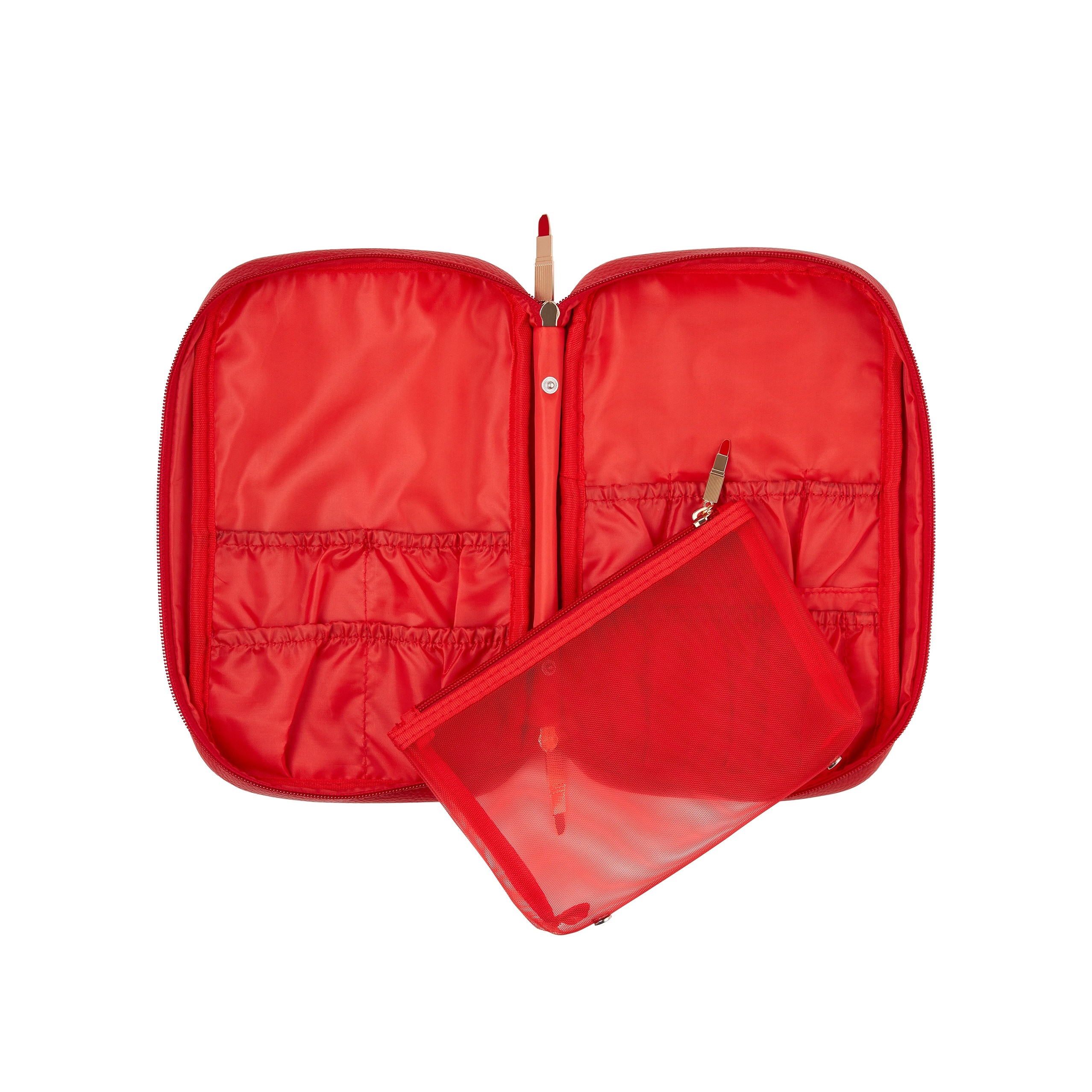 Косметичка большая из искусственной кожи купить в VISAGEHALL