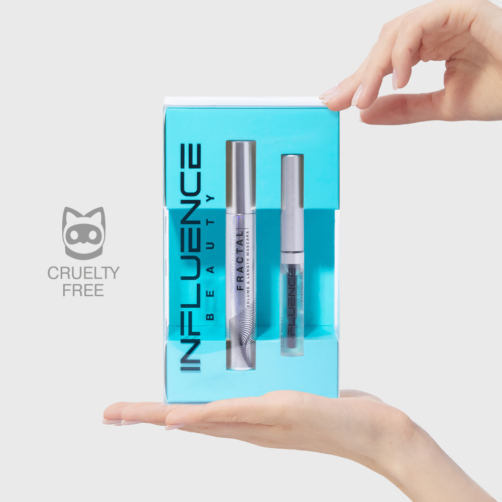 Набор подарочный: Тушь для ресниц Lash Fractal + Гель для бровей Brow Robot  купить в VISAGEHALL