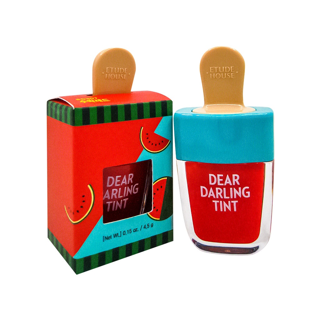 Тинт для губ увлажняющий гелевый Dear Darling Water Gel Tint Watermelon Red