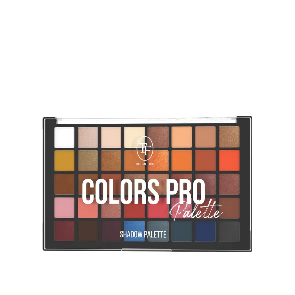 Палетка теней для век Colors Pro Palette Mineral 40 оттенков