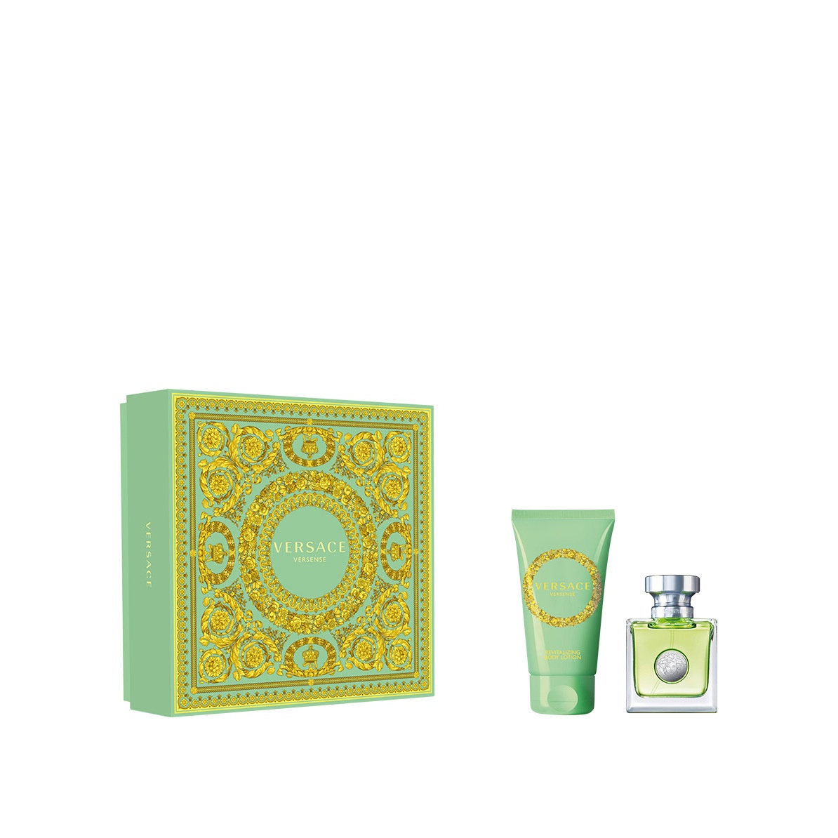 Набор Versace Versense: Туалетная вода 30мл + Лосьон для тела 30мл купить в VISAGEHALL