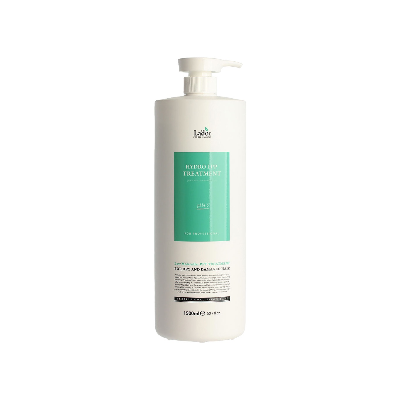 Маска увлажняющая для сухих и поврежденных волос Eco Hydro LPP Treatment 1500ml купить в VISAGEHALL