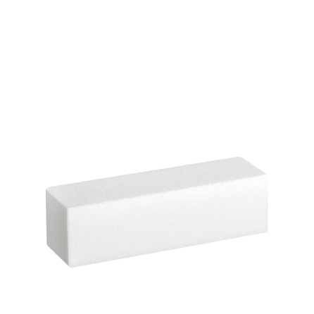 Блок для шлифовки ногтей белый White Sanding Block (4 sides)