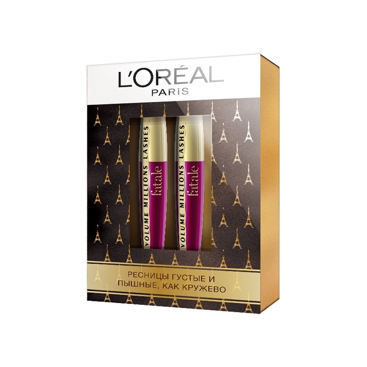 Набор Объем Миллиона Ресниц Фаталь 2 туши