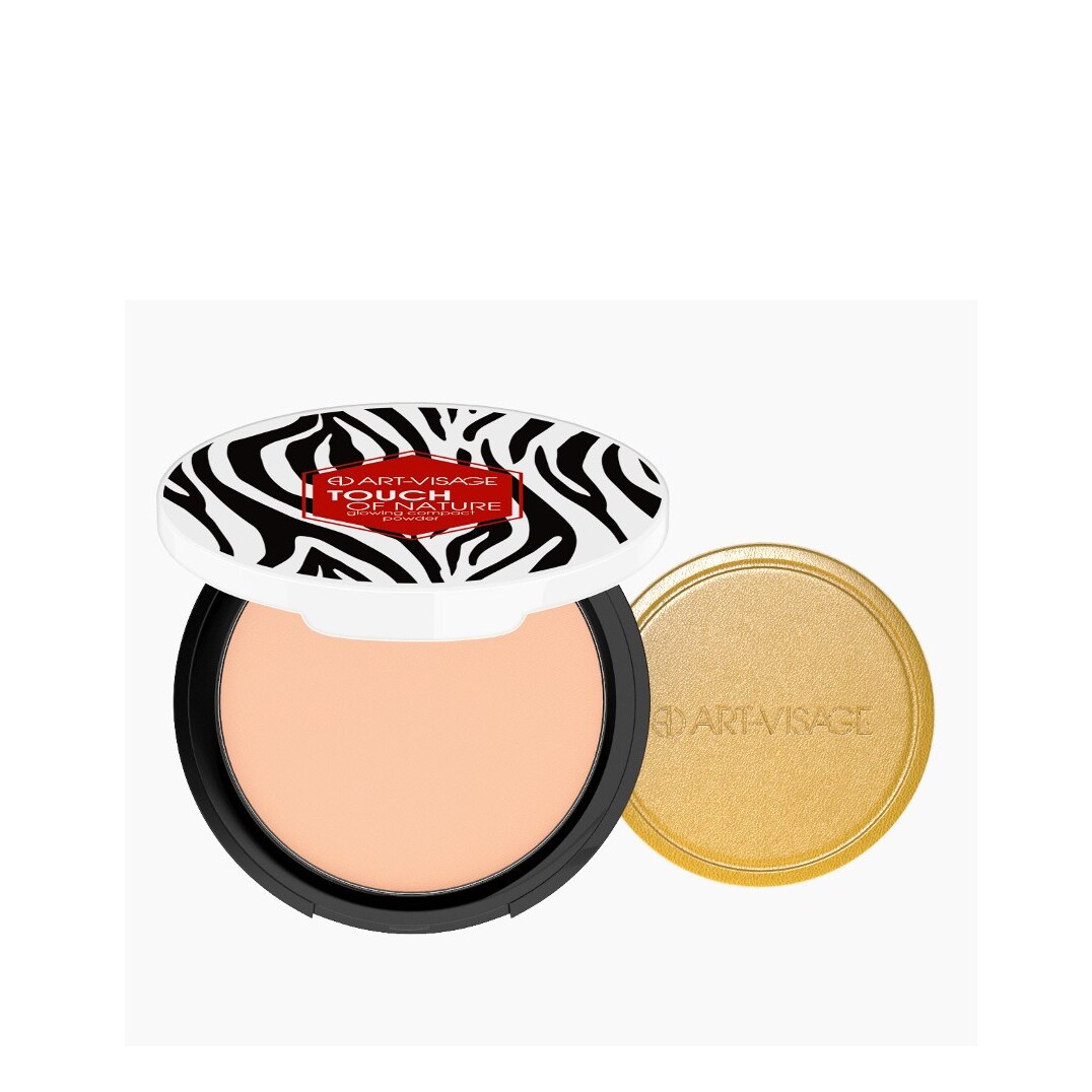 Пудра для лица сияющая Touche of Nature 62