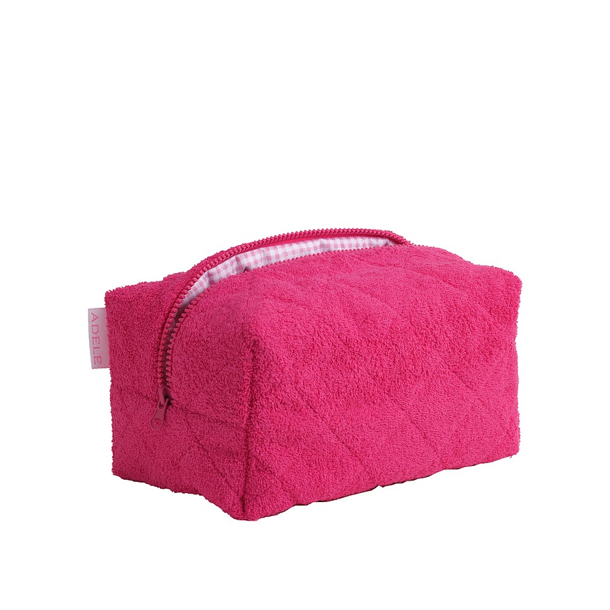 Косметичка махровая Малиновая купить в VISAGEHALL