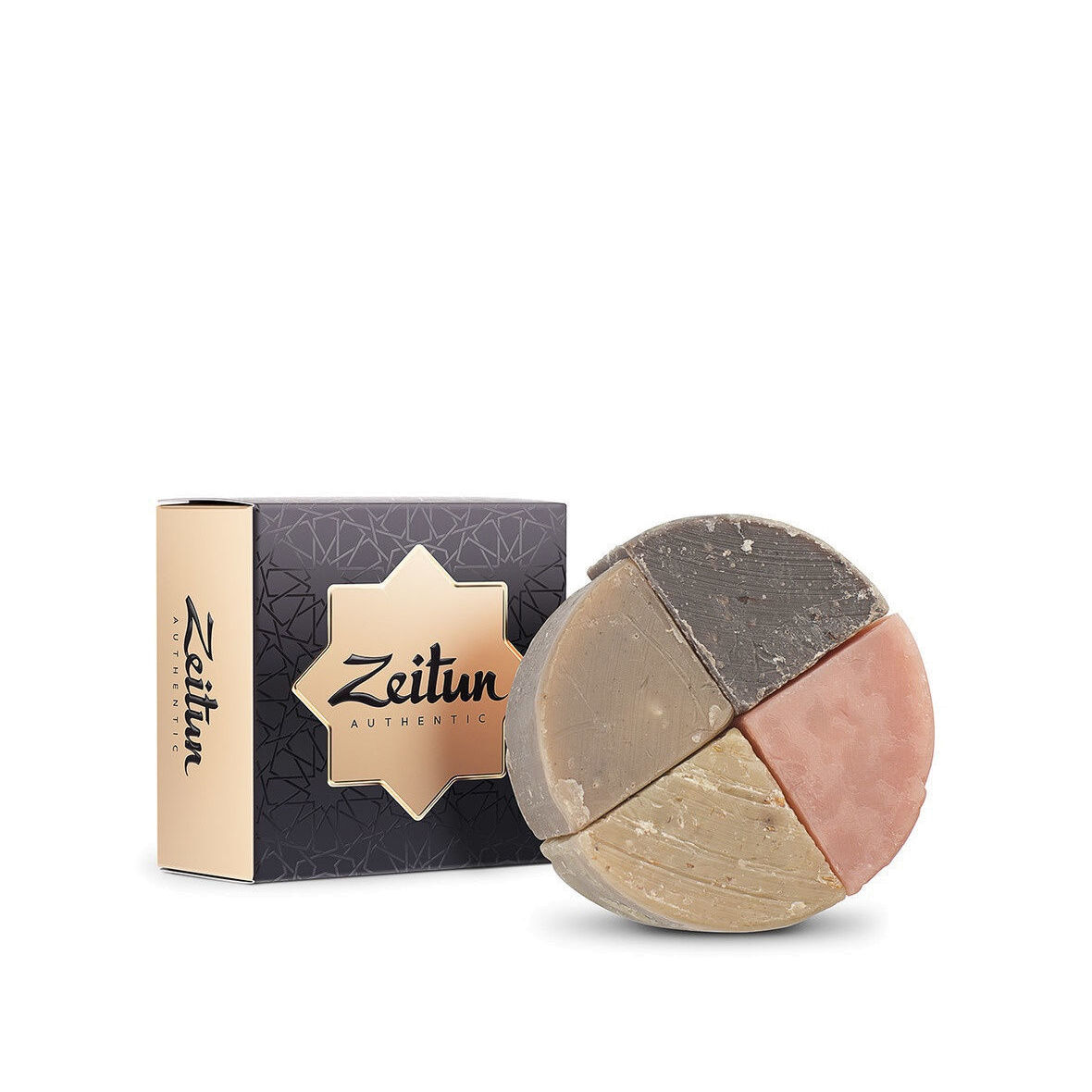 Мыло алеппское премиум Ассорти 105г купить в VISAGEHALL