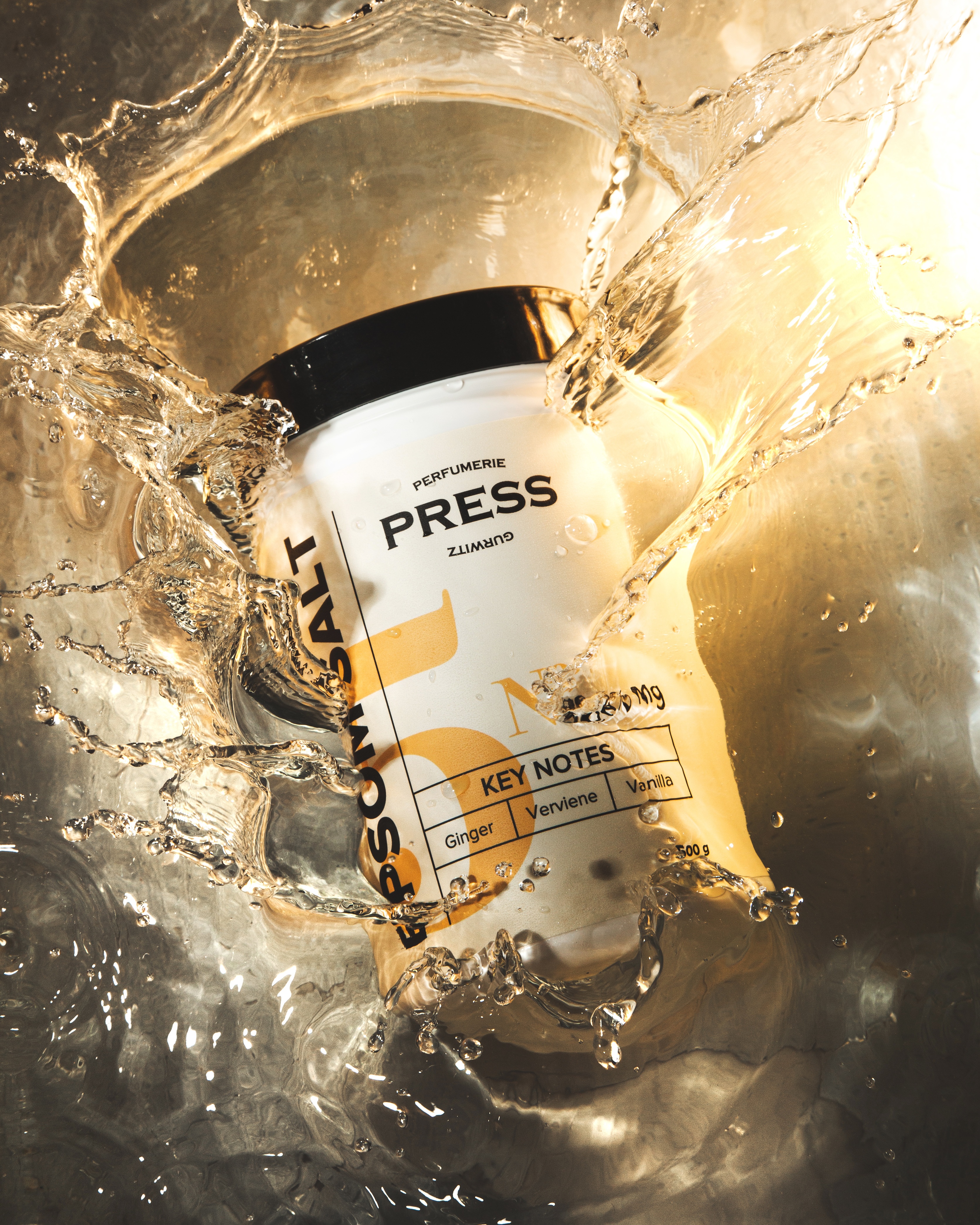 Соль английская с магнием № 5 Имбирь Ваниль Вербена купить в VISAGEHALL