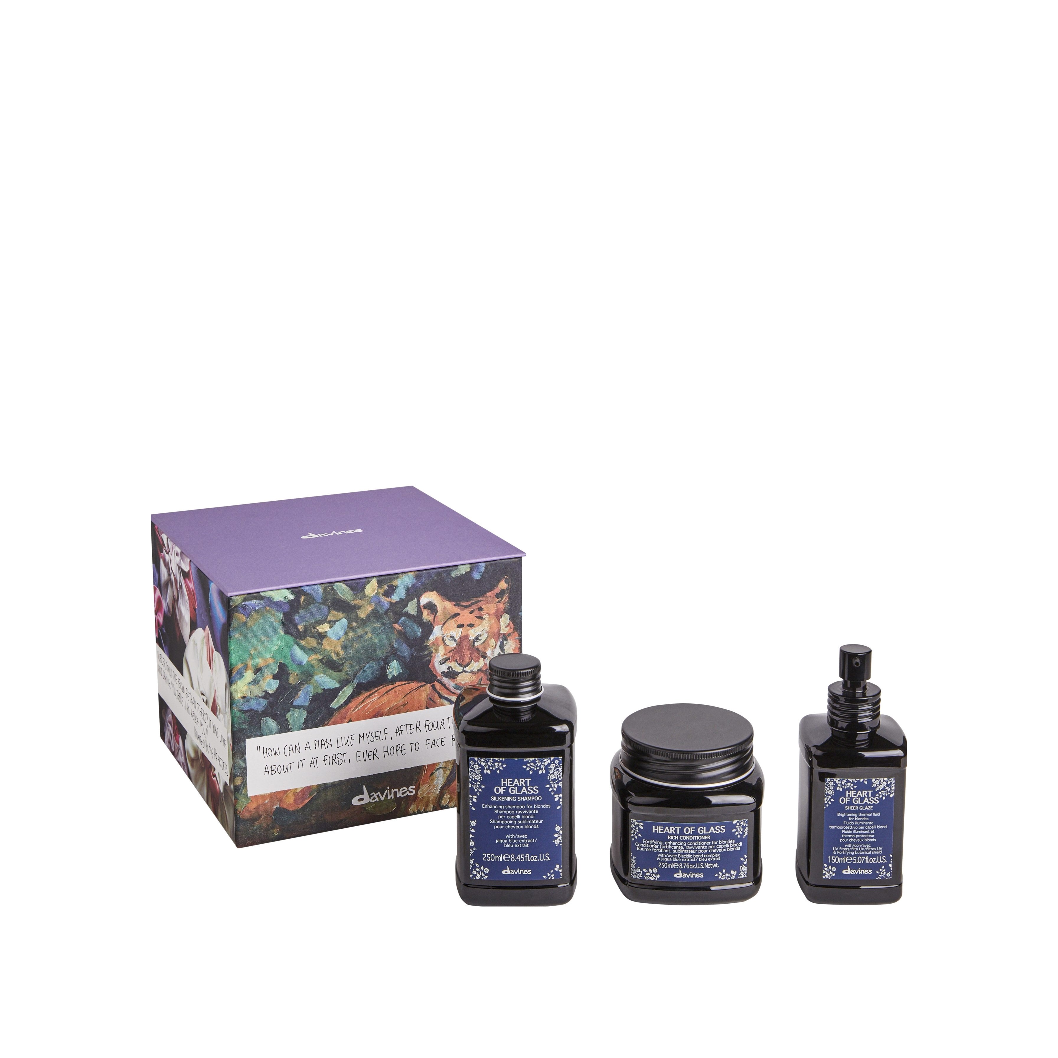 Набор: шампунь+кондиционер+флюид Heart Of Glass купить в VISAGEHALL