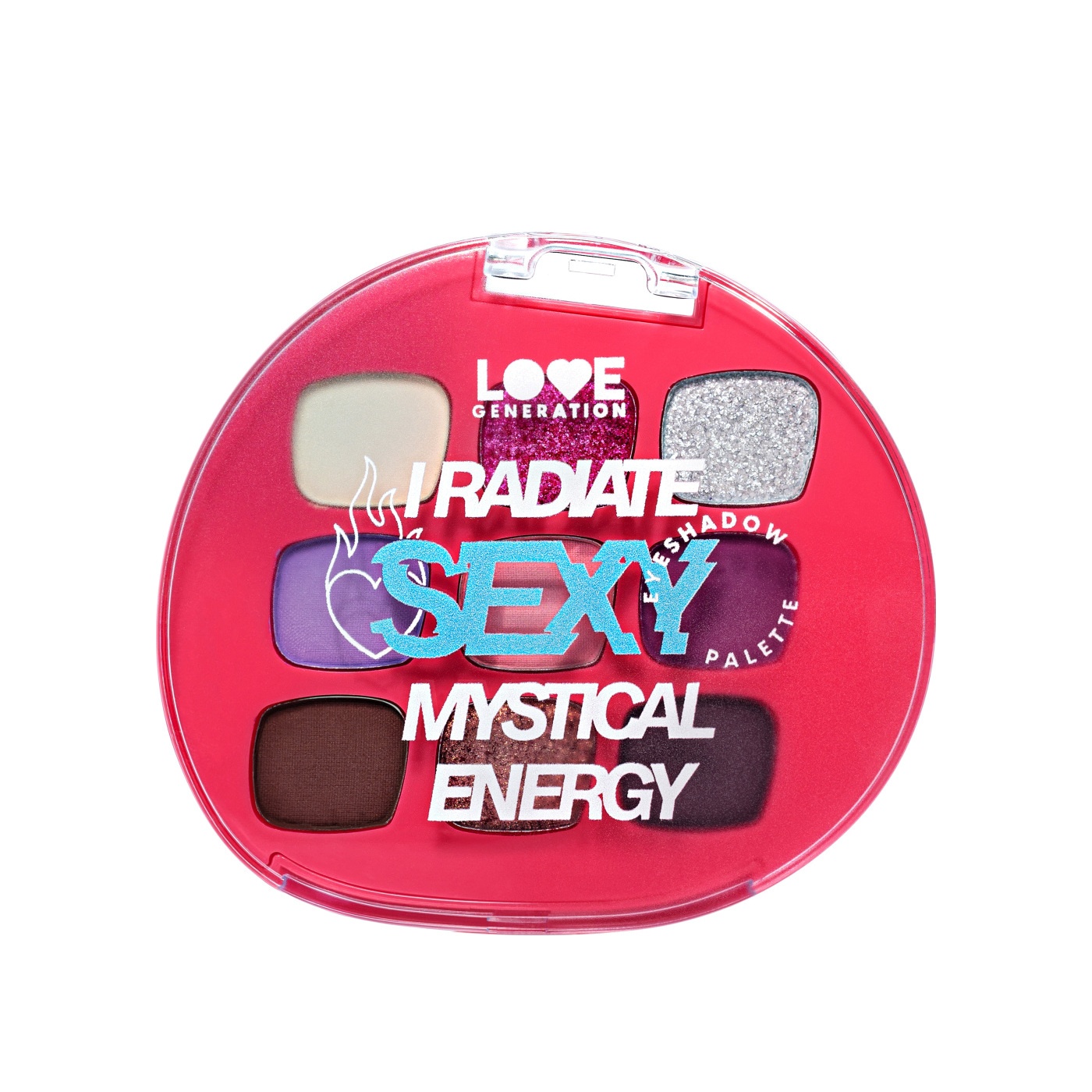 Палетка теней для век I radiate sexy mystical energy купить в VISAGEHALL