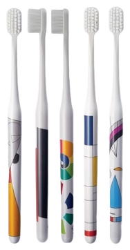 Набор зубных кистей Abstraction Brush Collection 5шт купить в VISAGEHALL